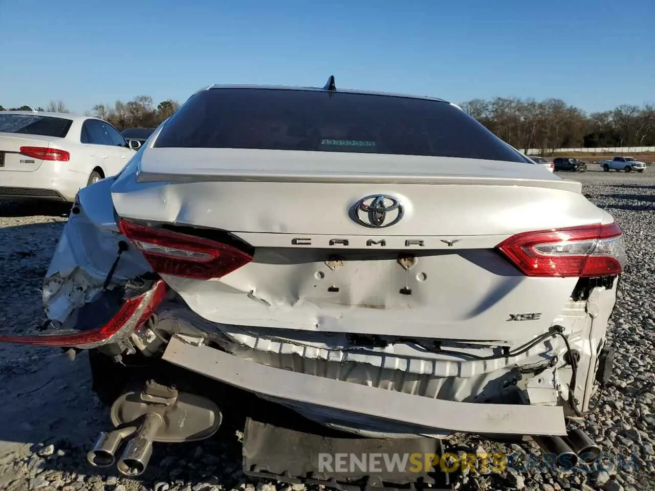 6 fotografías del automóvil dañado 4T1KZ1AKXLU040289 TOYOTA CAMRY 2020