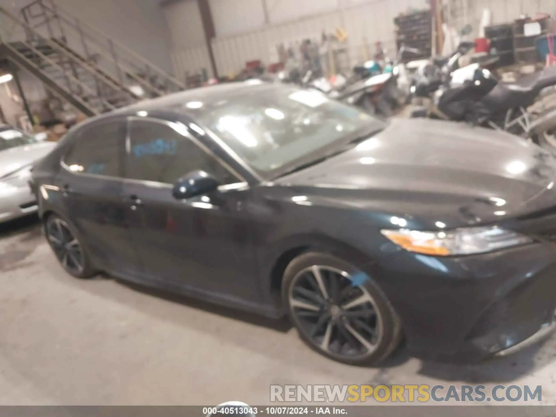 13 fotografías del automóvil dañado 4T1KZ1AKXLU045301 TOYOTA CAMRY 2020