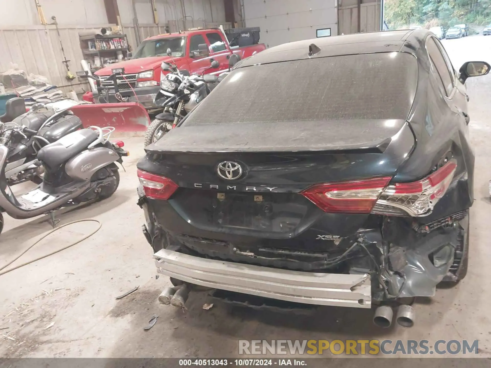 16 fotografías del automóvil dañado 4T1KZ1AKXLU045301 TOYOTA CAMRY 2020