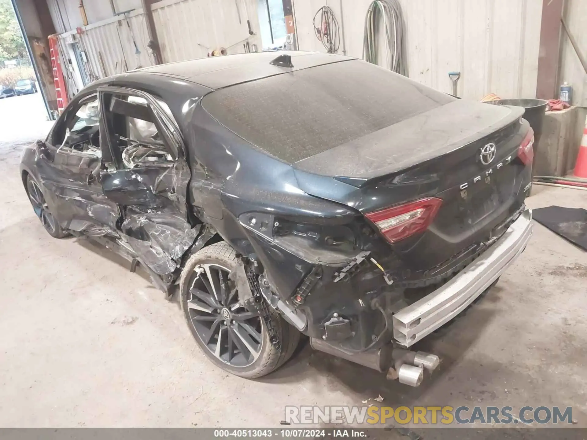 3 fotografías del automóvil dañado 4T1KZ1AKXLU045301 TOYOTA CAMRY 2020