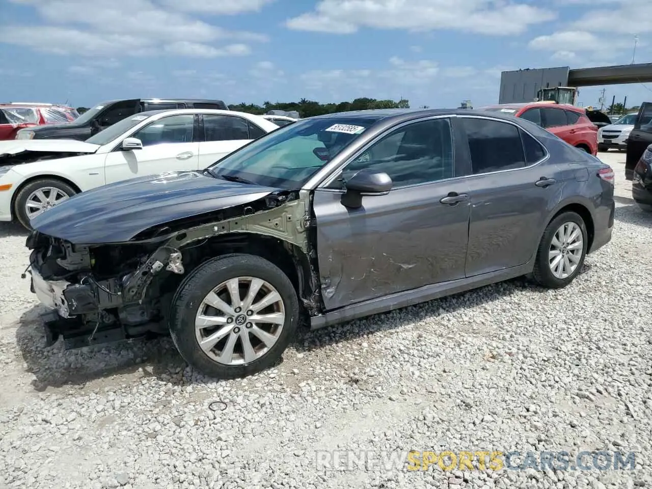1 fotografías del automóvil dañado 4T1L11AK2LU871247 TOYOTA CAMRY 2020