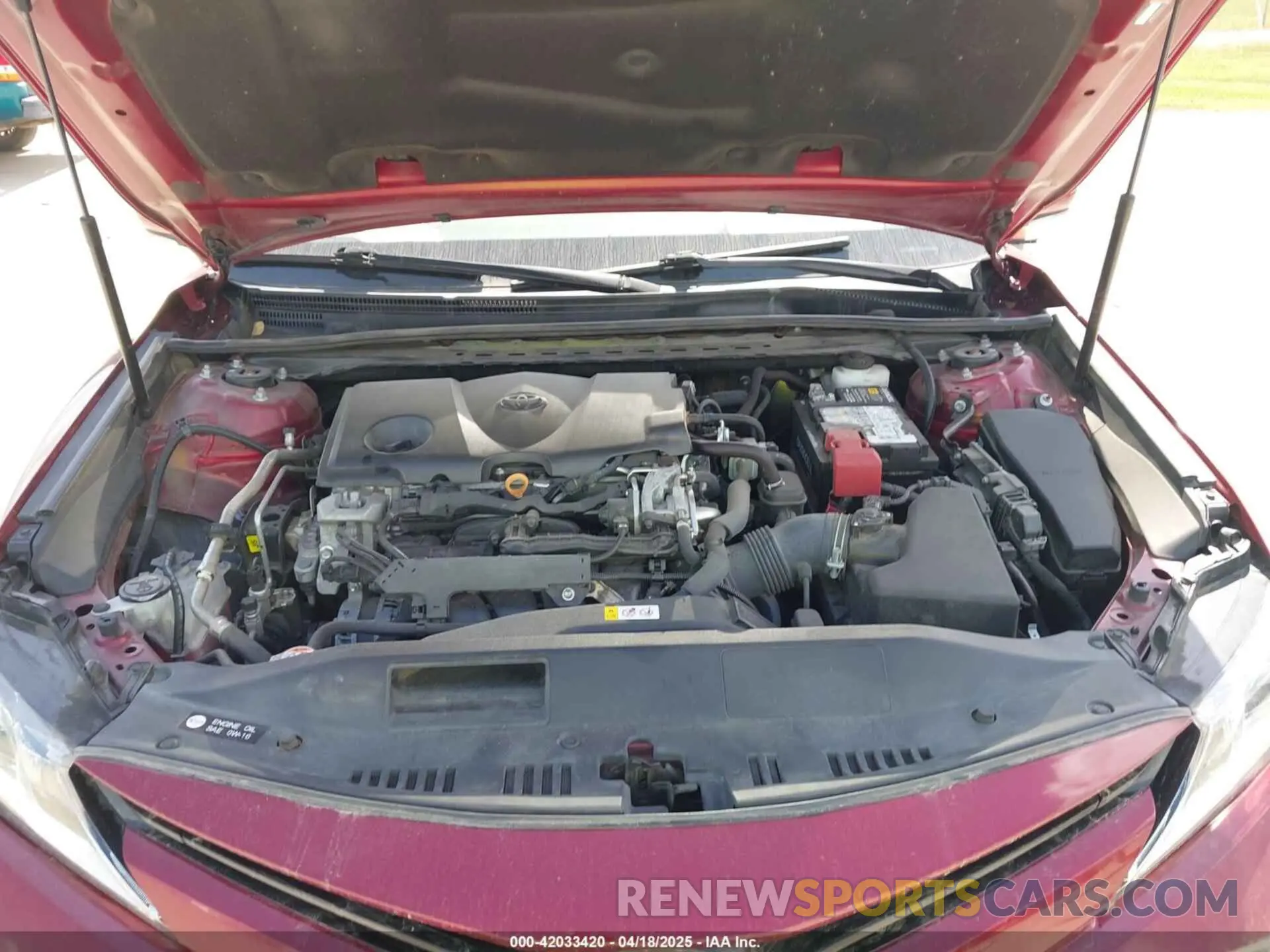 10 fotografías del automóvil dañado 4T1L11AK3LU993342 TOYOTA CAMRY 2020