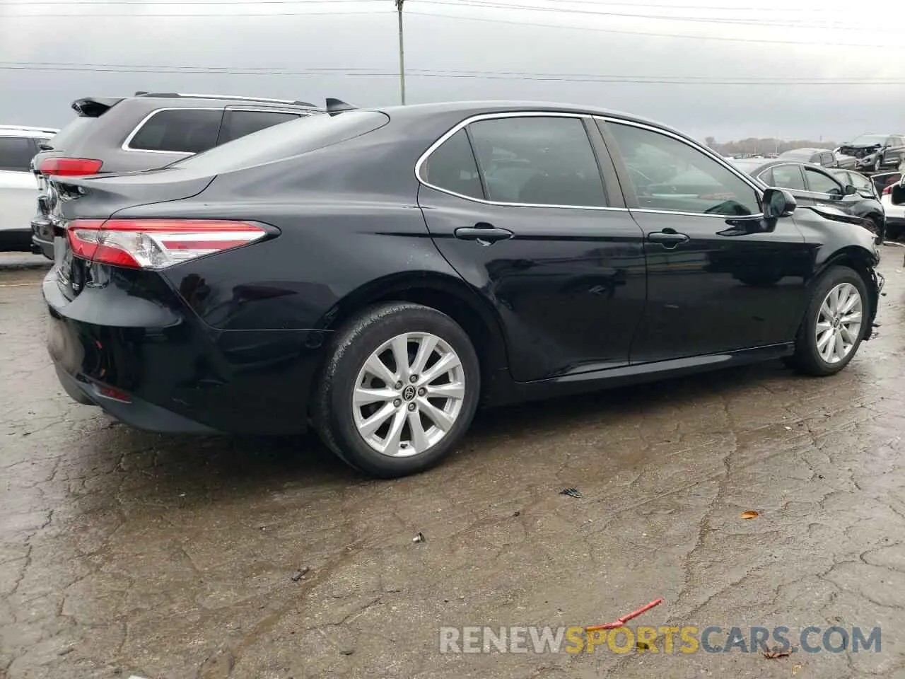 3 fotografías del automóvil dañado 4T1L11AK5LU990863 TOYOTA CAMRY 2020