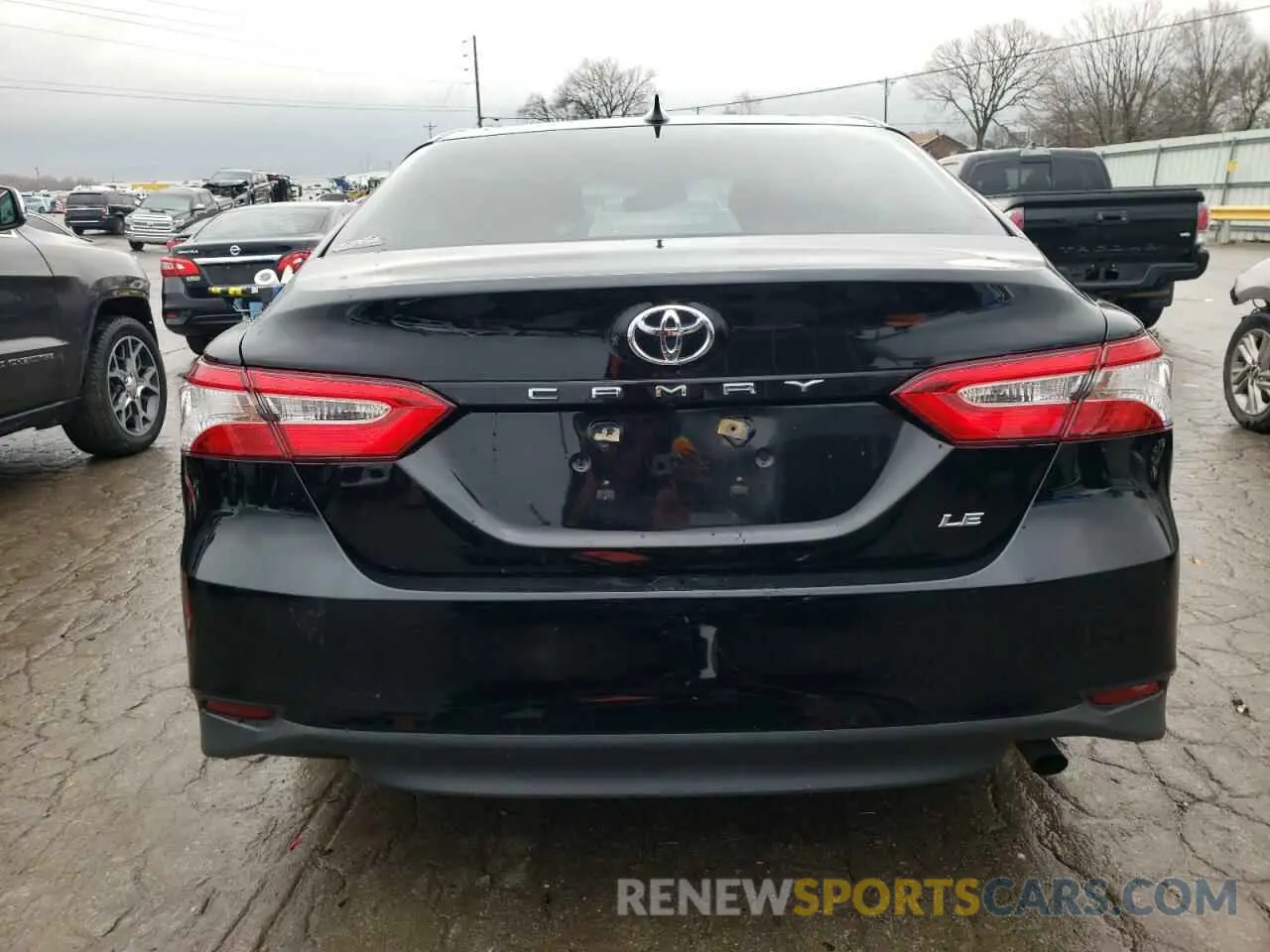 6 fotografías del automóvil dañado 4T1L11AK5LU990863 TOYOTA CAMRY 2020