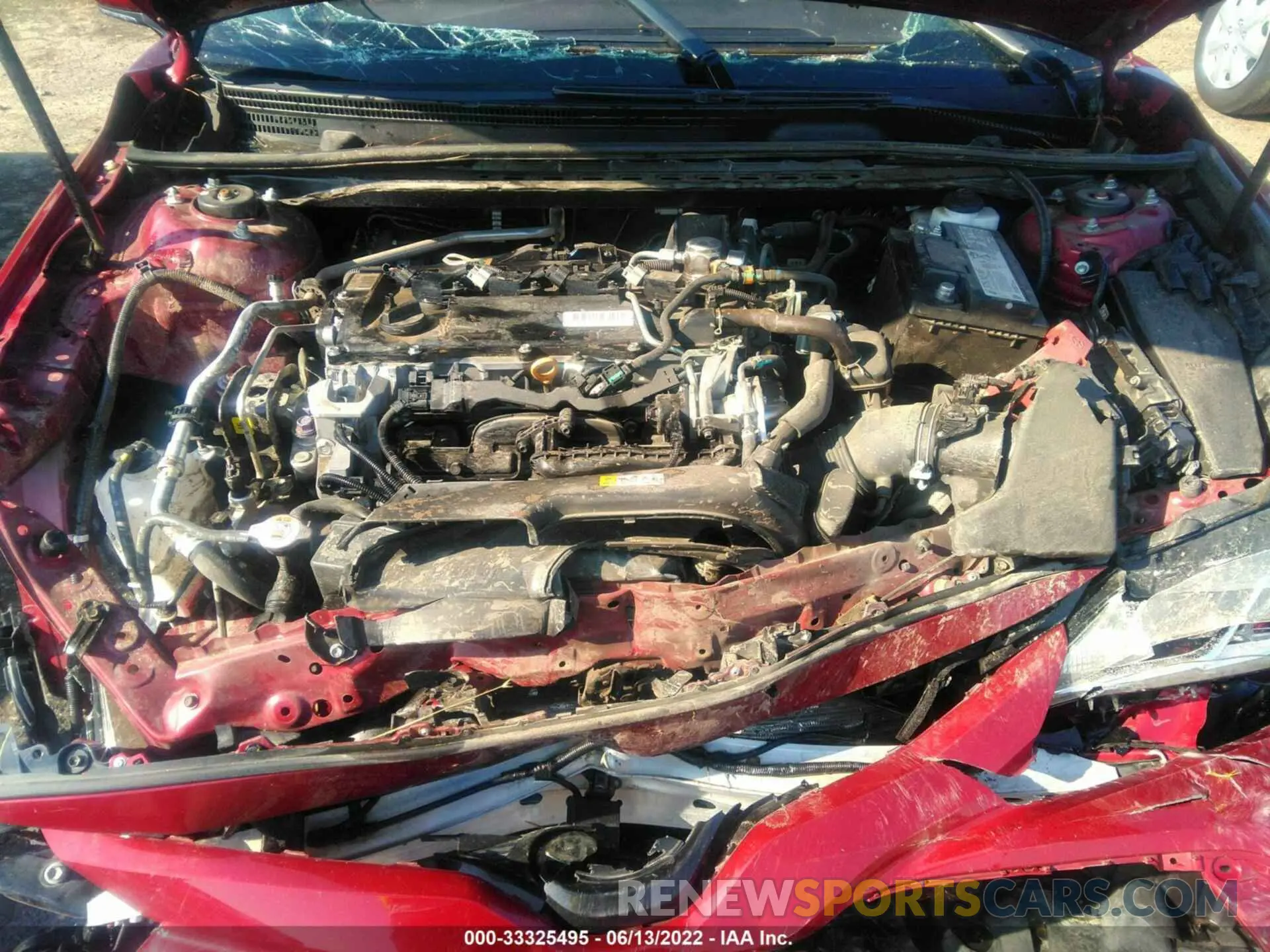10 fotografías del automóvil dañado 4T1L11AK6LU308590 TOYOTA CAMRY 2020
