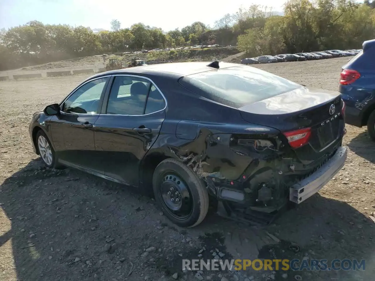 2 fotografías del automóvil dañado 4T1L11AK7LU938022 TOYOTA CAMRY 2020