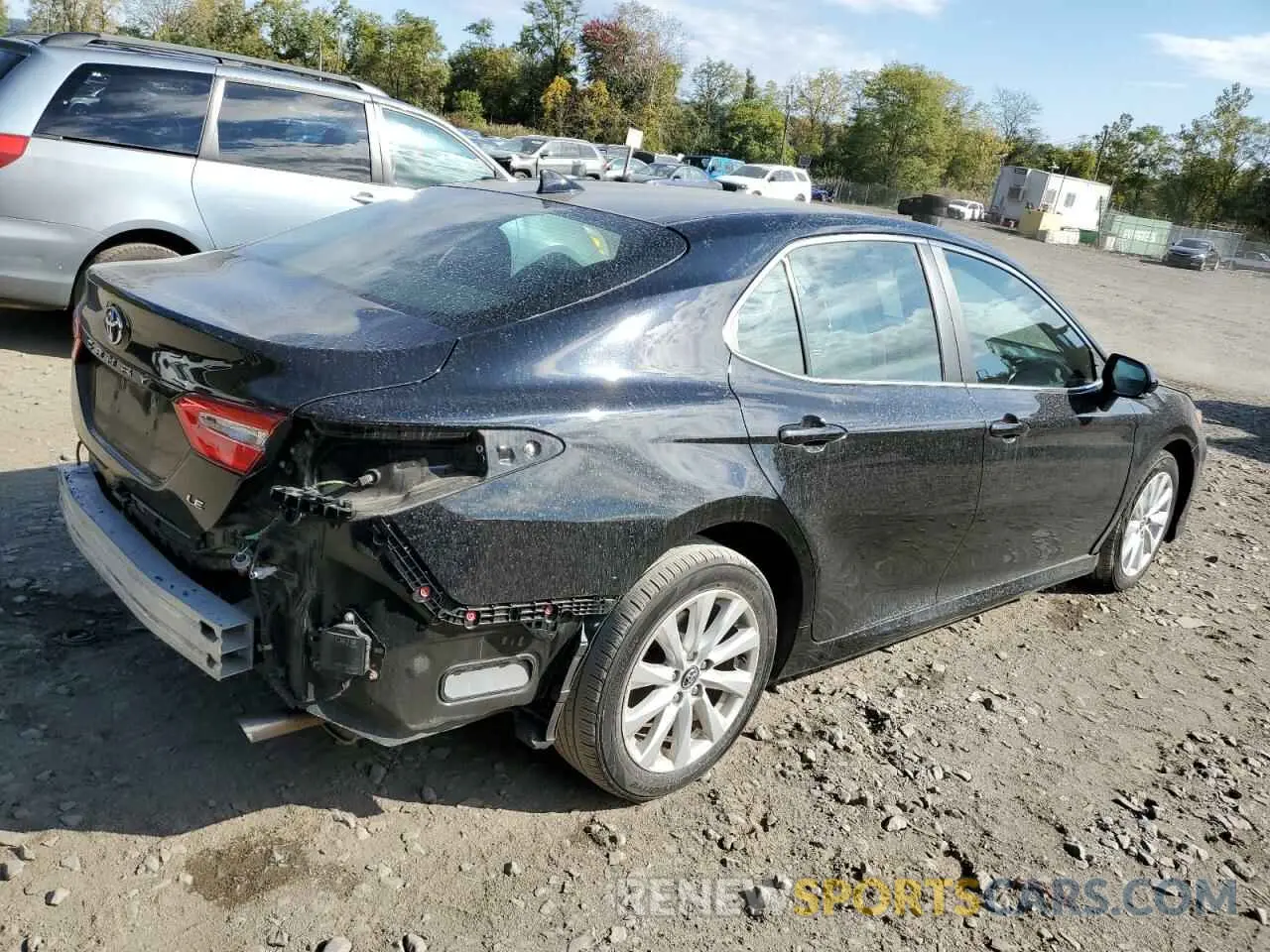 3 fotografías del automóvil dañado 4T1L11AK7LU938022 TOYOTA CAMRY 2020