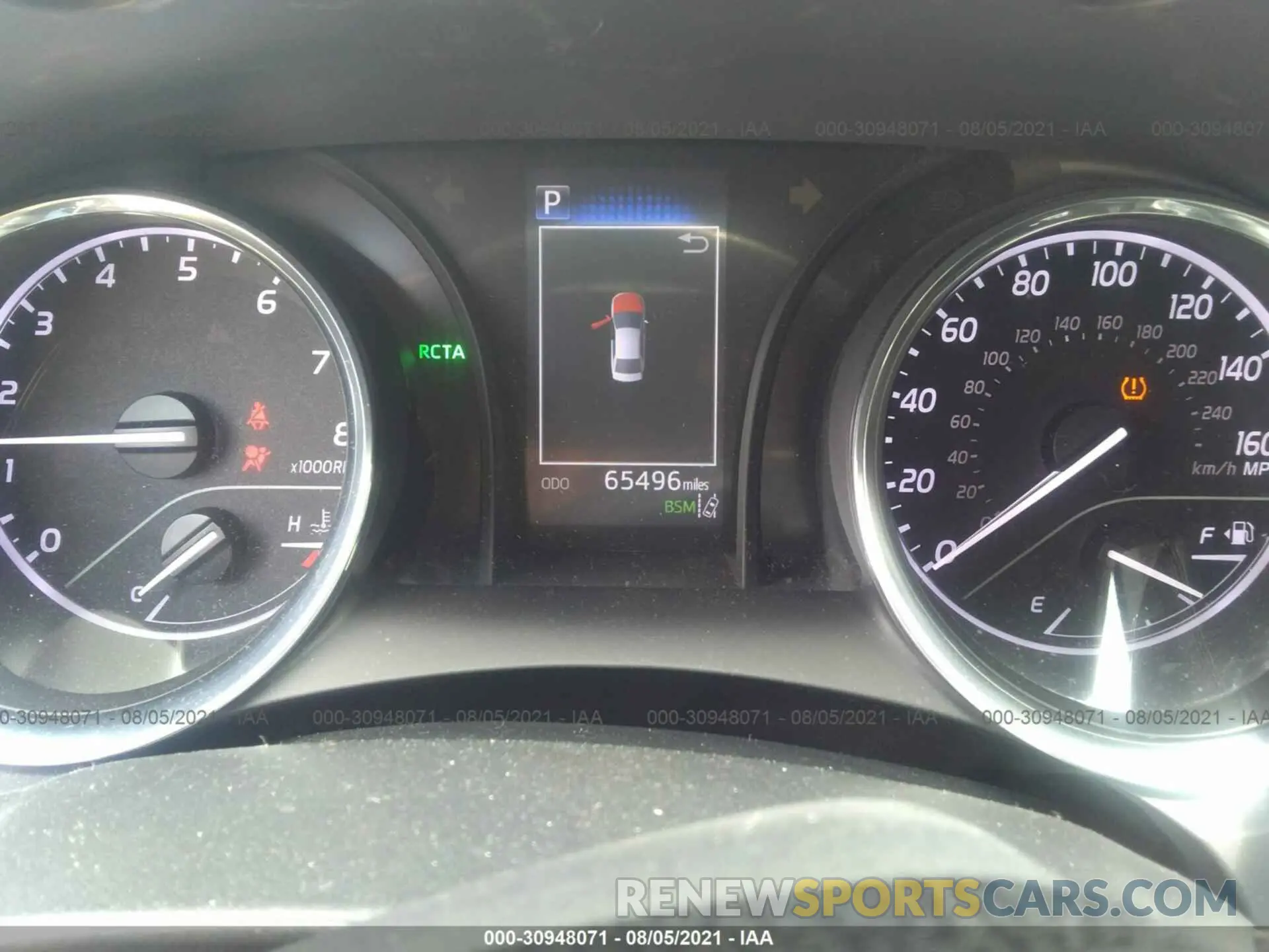 7 fotografías del automóvil dañado 4T1L11AK7LU945018 TOYOTA CAMRY 2020