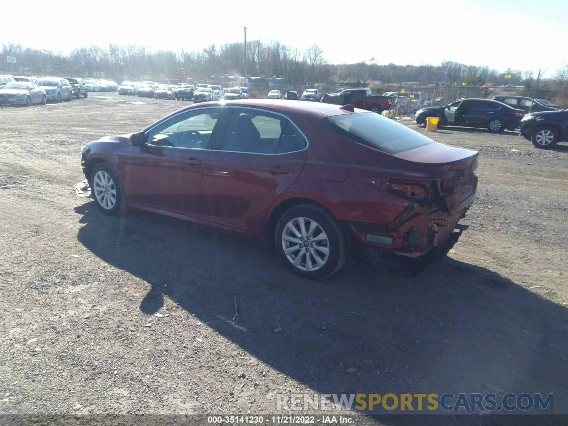 3 fotografías del automóvil dañado 4T1L11AK8LU334267 TOYOTA CAMRY 2020