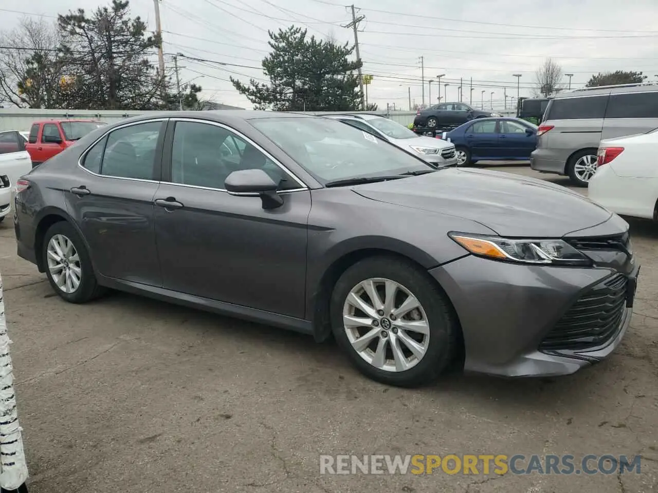 4 fotografías del automóvil dañado 4T1L11AK8LU879014 TOYOTA CAMRY 2020