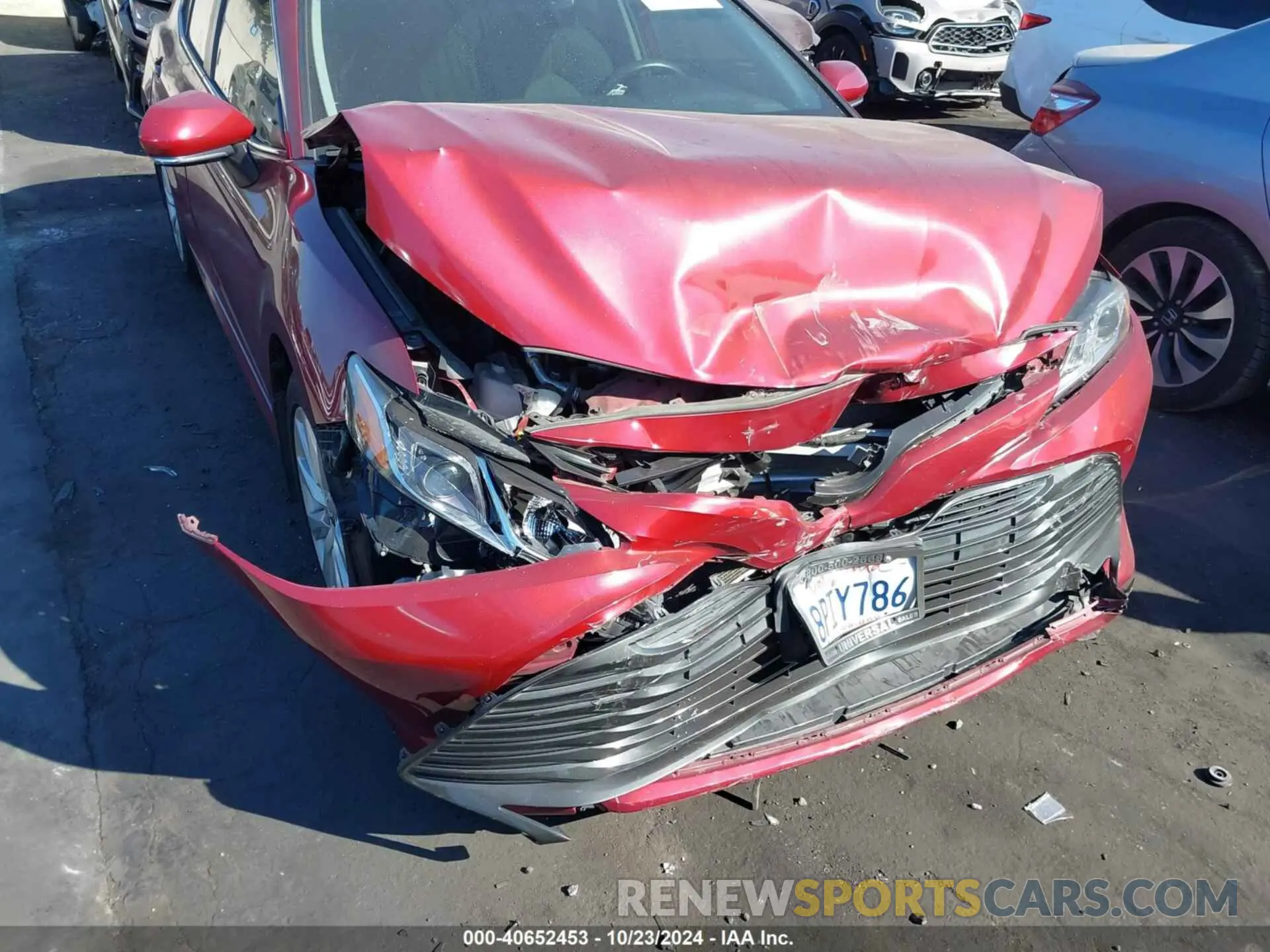 12 fotografías del automóvil dañado 4T1L11AK9LU937437 TOYOTA CAMRY 2020