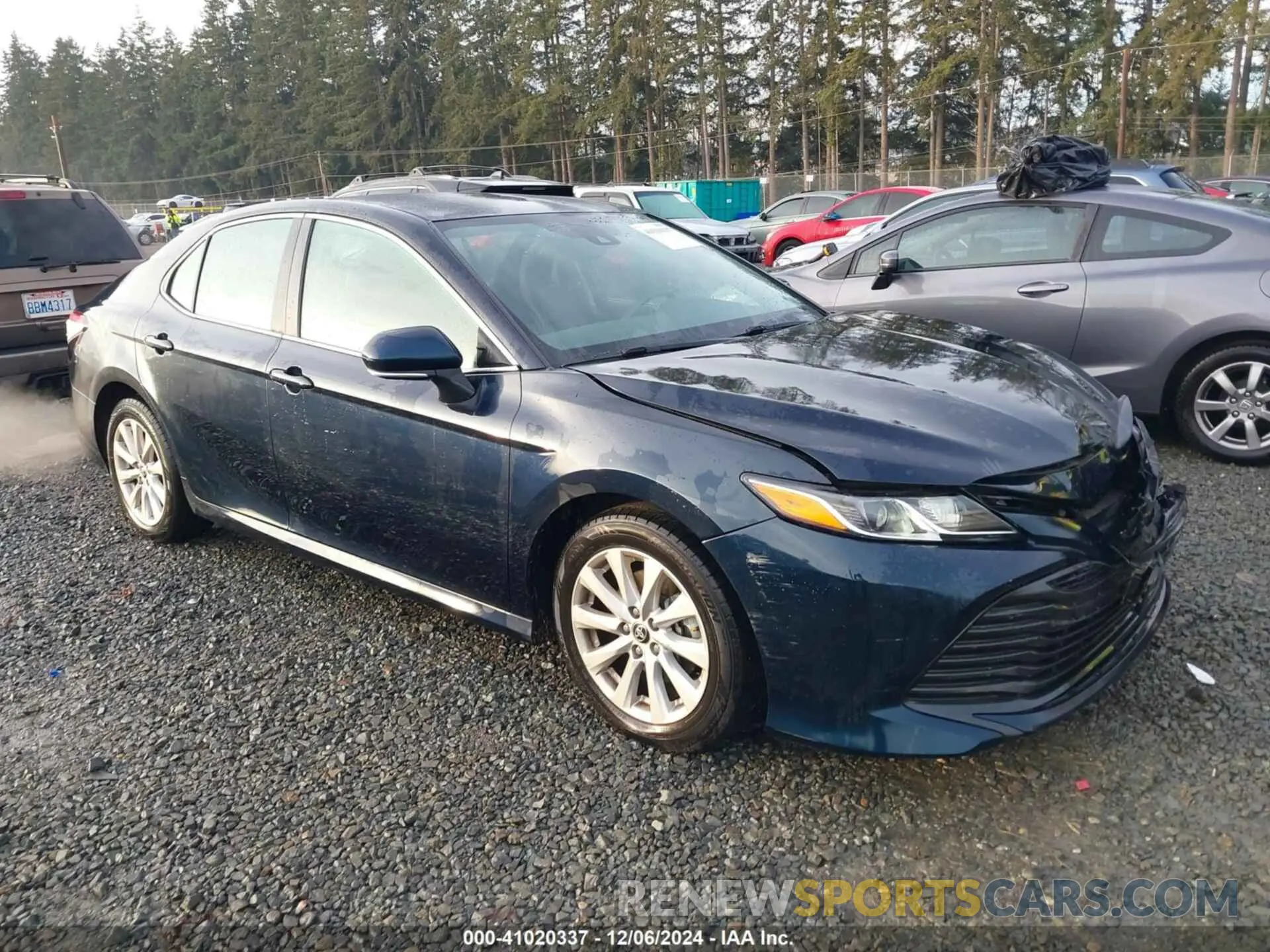1 fotografías del automóvil dañado 4T1L11BK1LU001603 TOYOTA CAMRY 2020