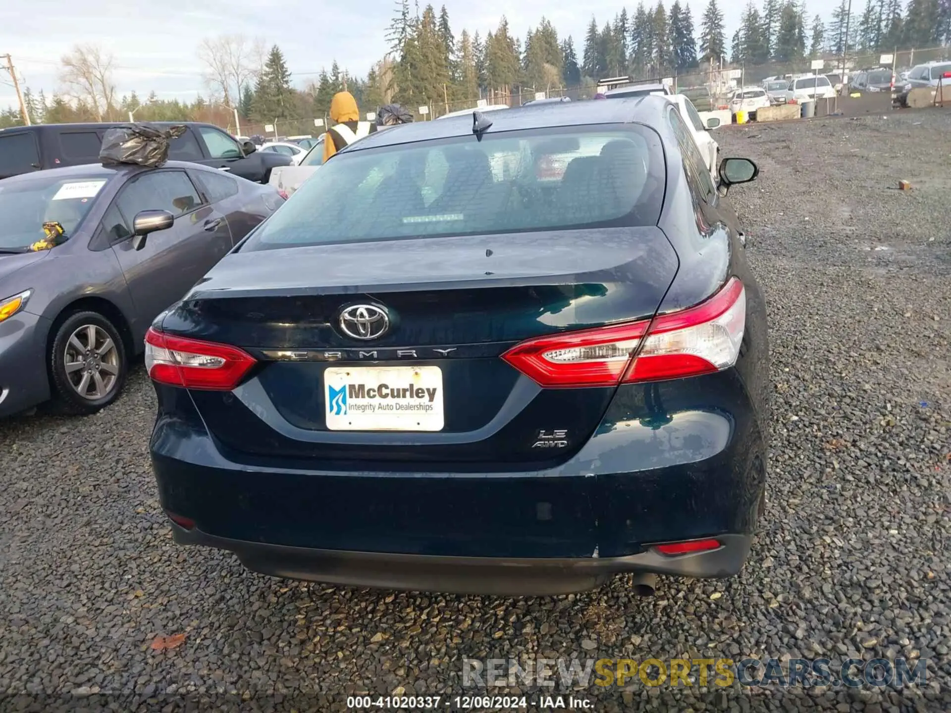 16 fotografías del automóvil dañado 4T1L11BK1LU001603 TOYOTA CAMRY 2020