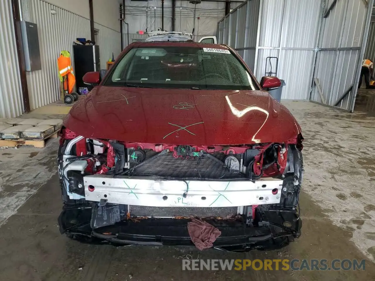 5 fotografías del automóvil dañado 4T1L11BK2LU002873 TOYOTA CAMRY 2020