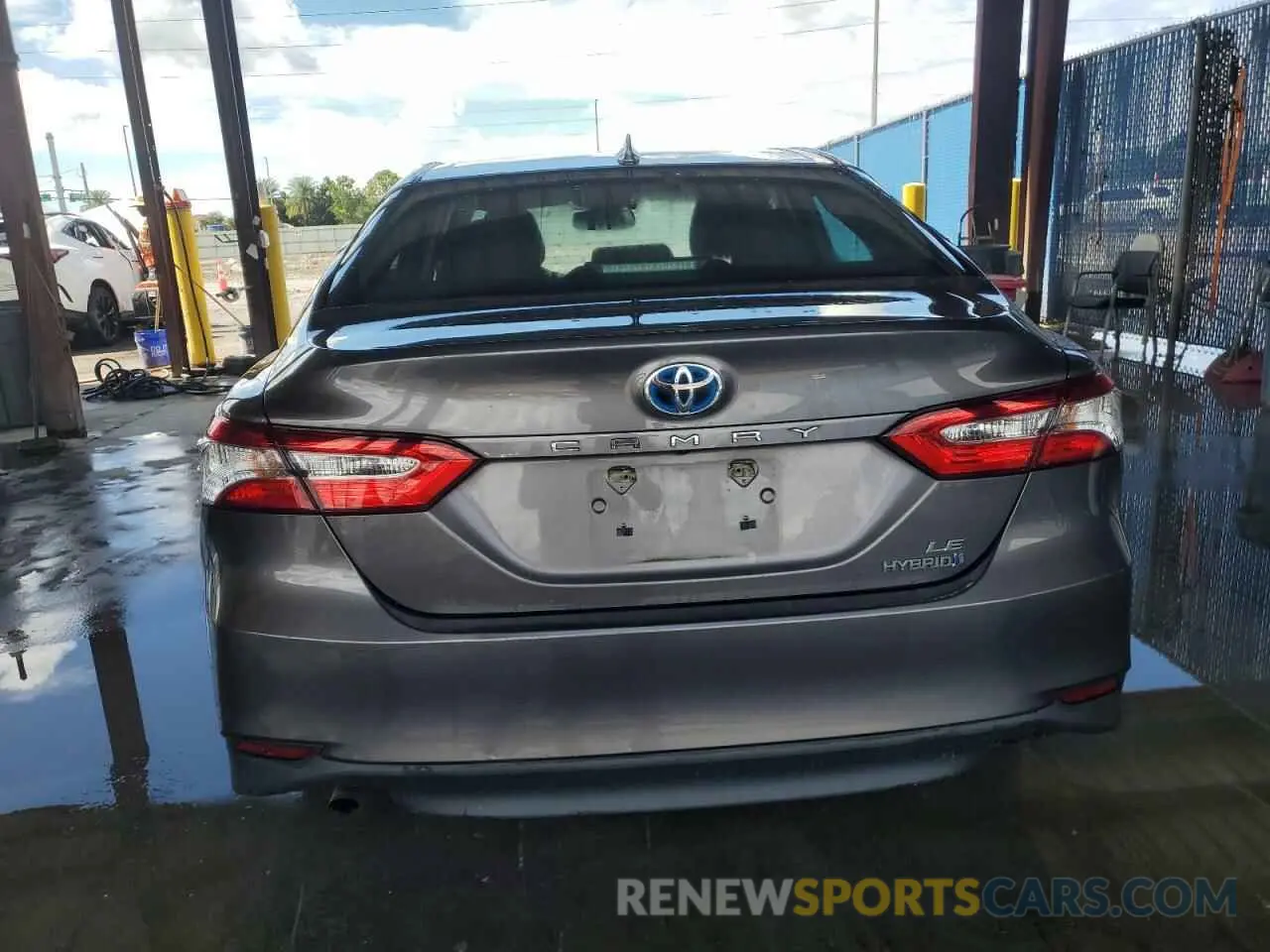 6 fotografías del automóvil dañado 4T1L31AK1LU524423 TOYOTA CAMRY 2020