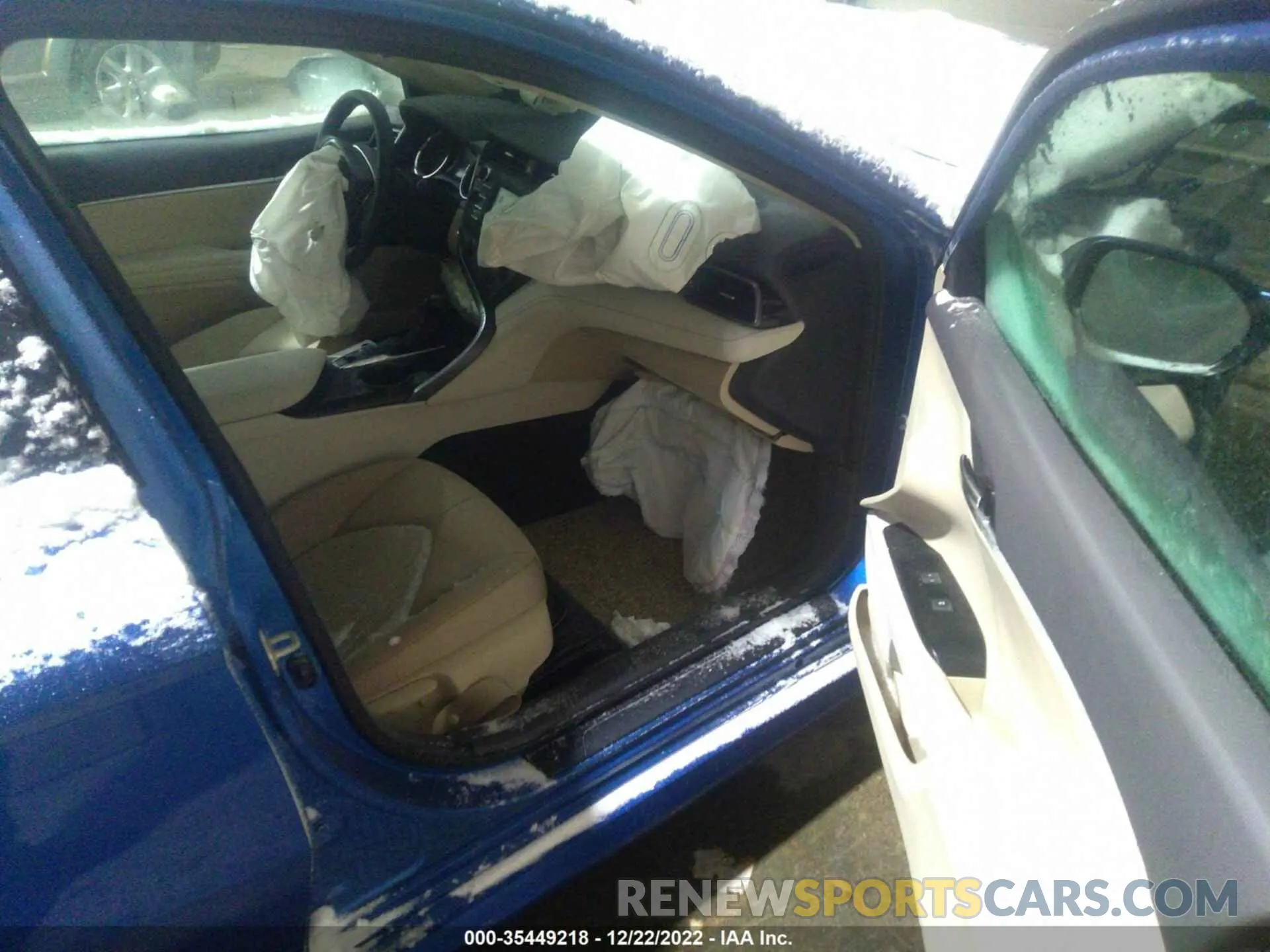 5 fotografías del automóvil dañado 4T1L31AK2LU011746 TOYOTA CAMRY 2020