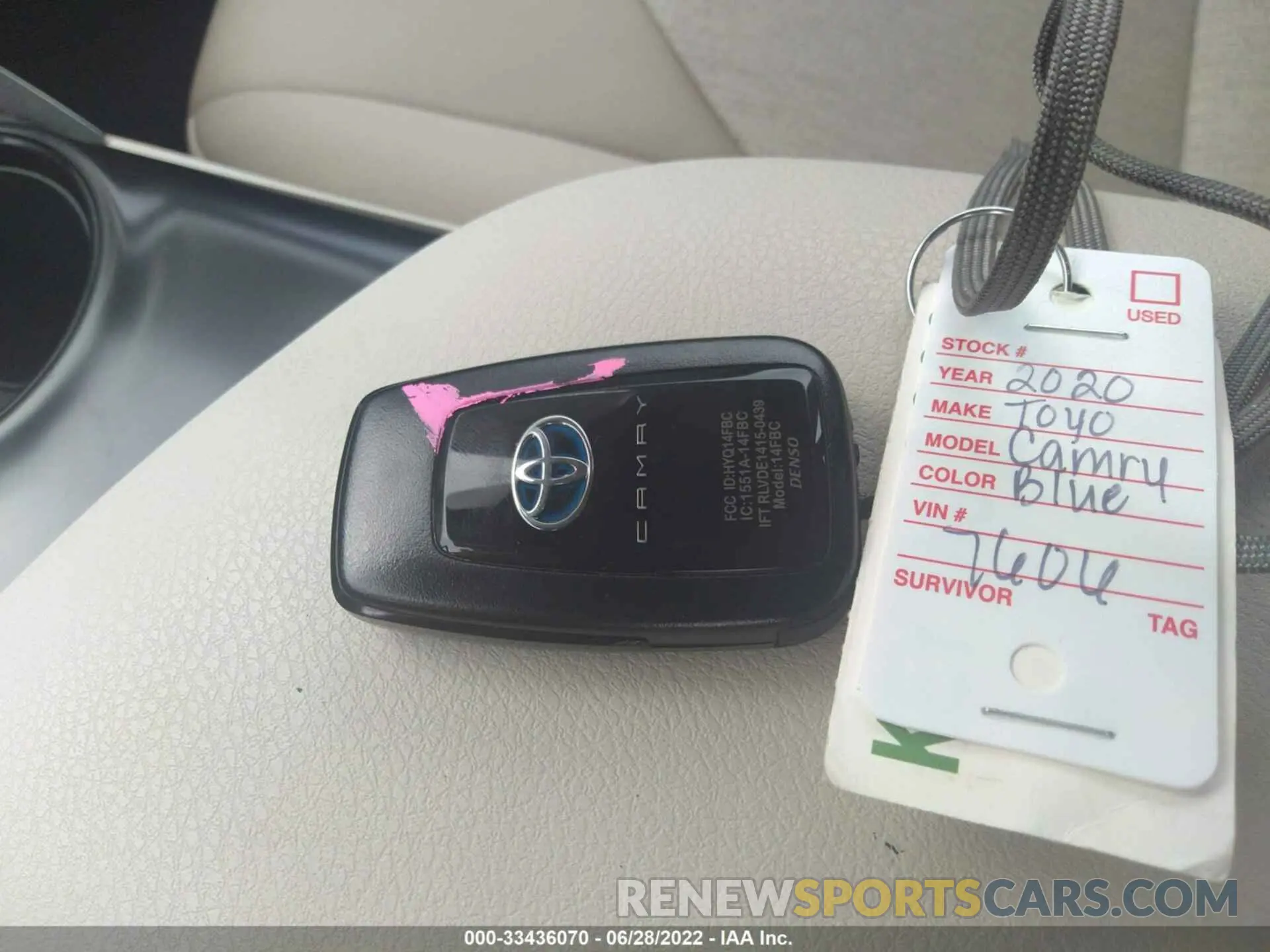 11 fotografías del automóvil dañado 4T1L31AK5LU017606 TOYOTA CAMRY 2020