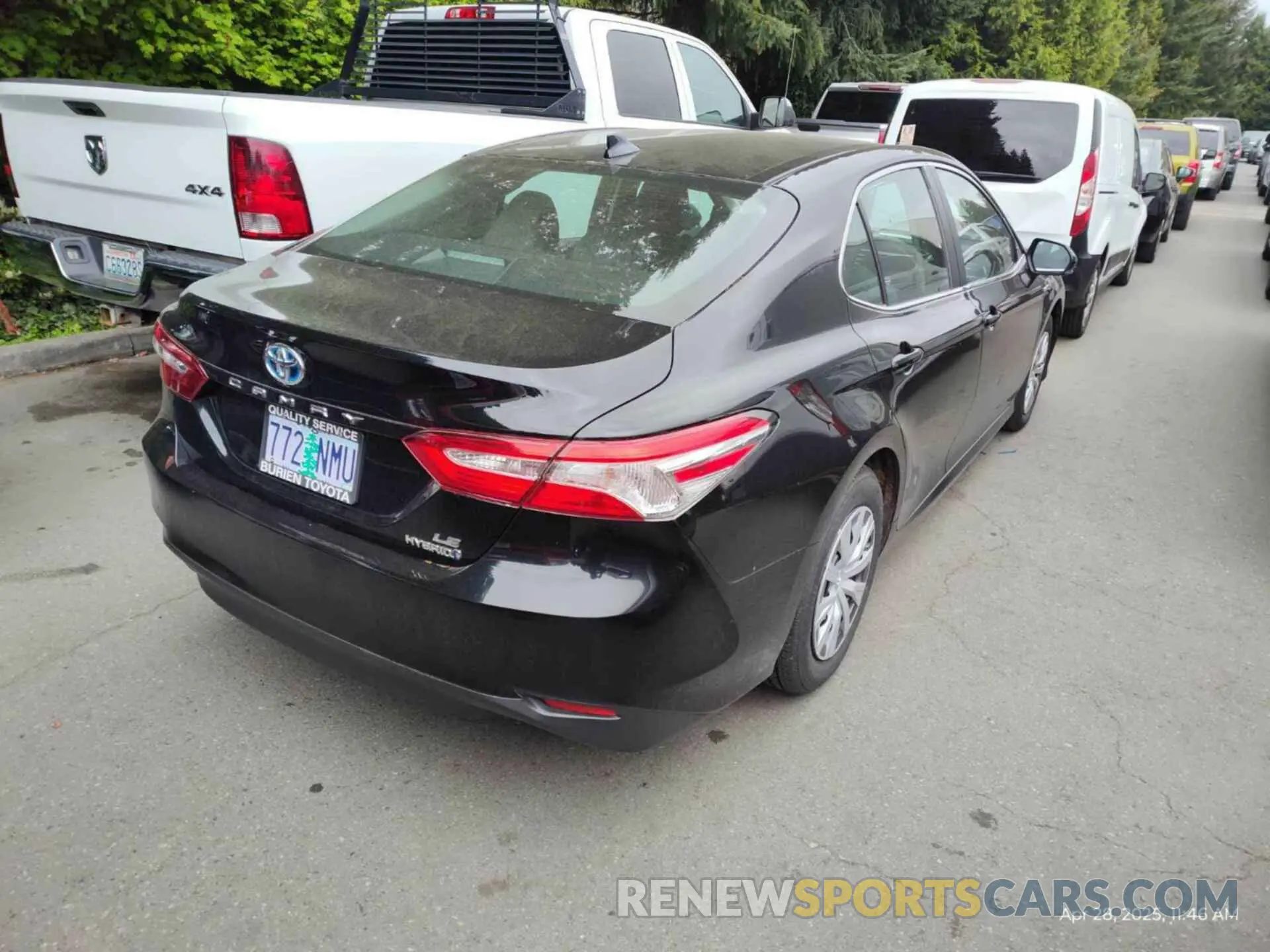 25 fotografías del automóvil dañado 4T1L31AK9LU536464 TOYOTA CAMRY 2020