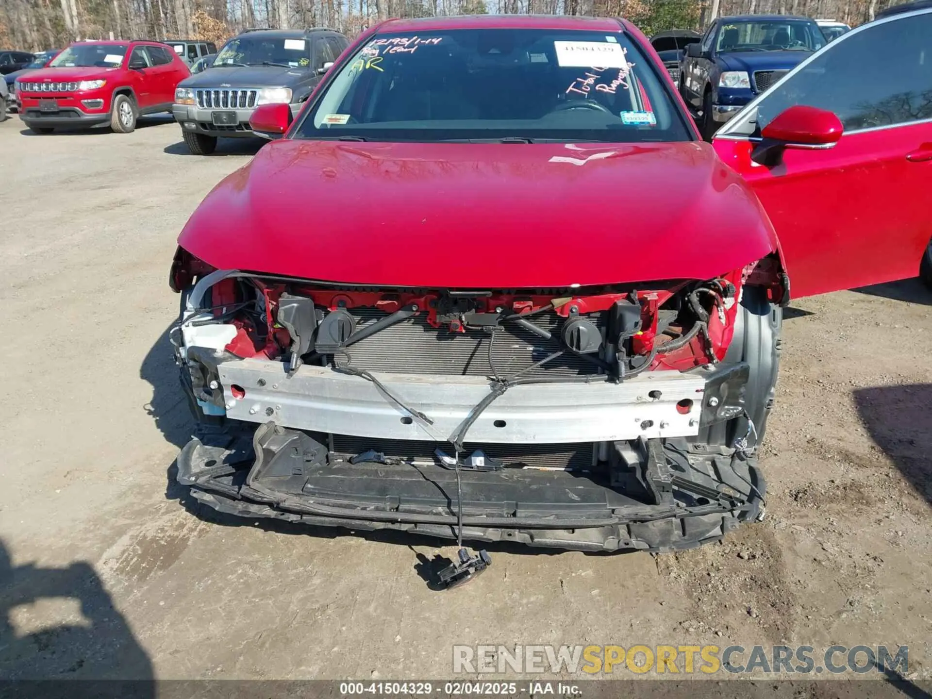 6 fotografías del automóvil dañado 4T1M11AK0LU335871 TOYOTA CAMRY 2020