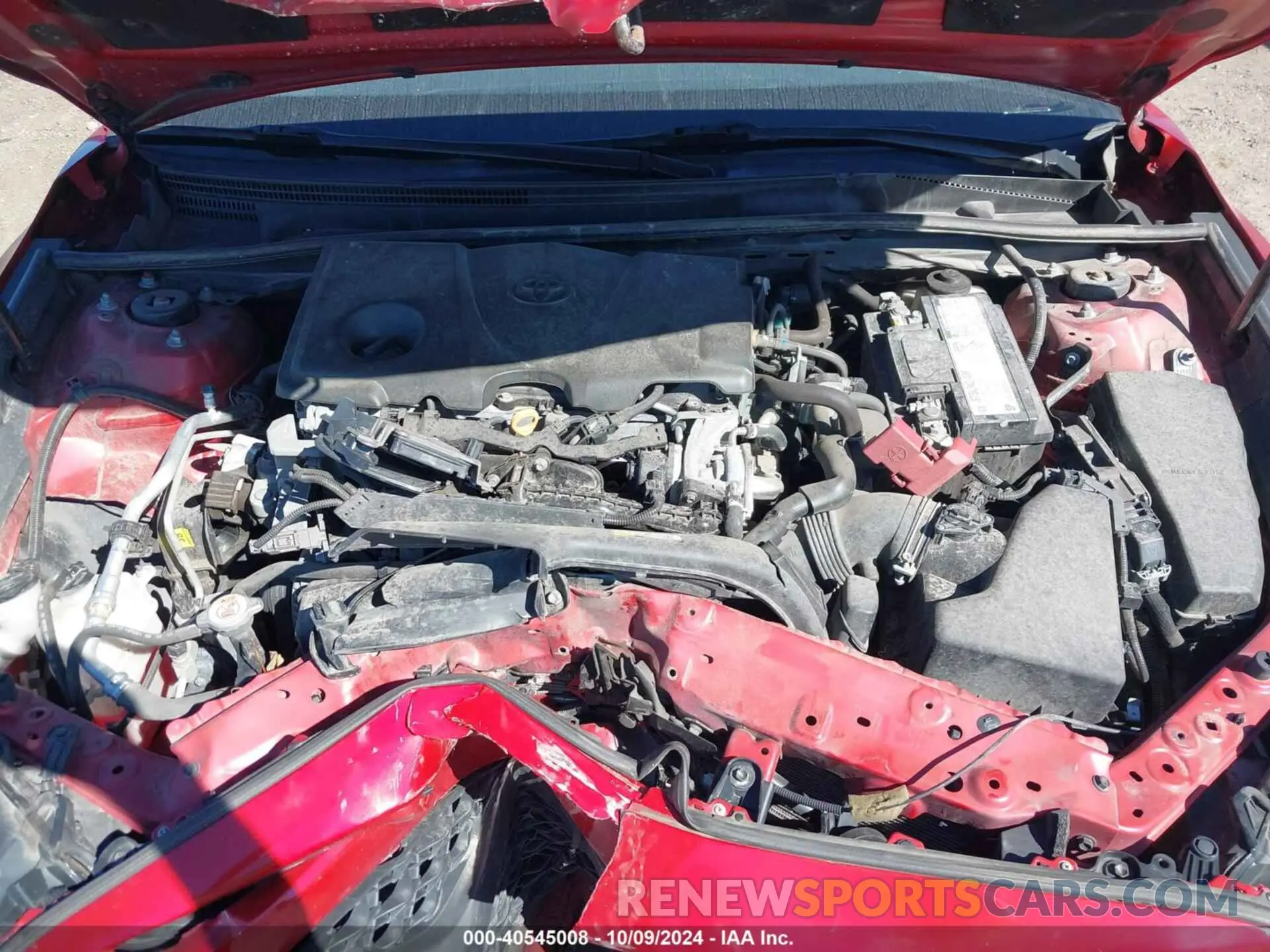 10 fotografías del automóvil dañado 4T1M11AK0LU389512 TOYOTA CAMRY 2020