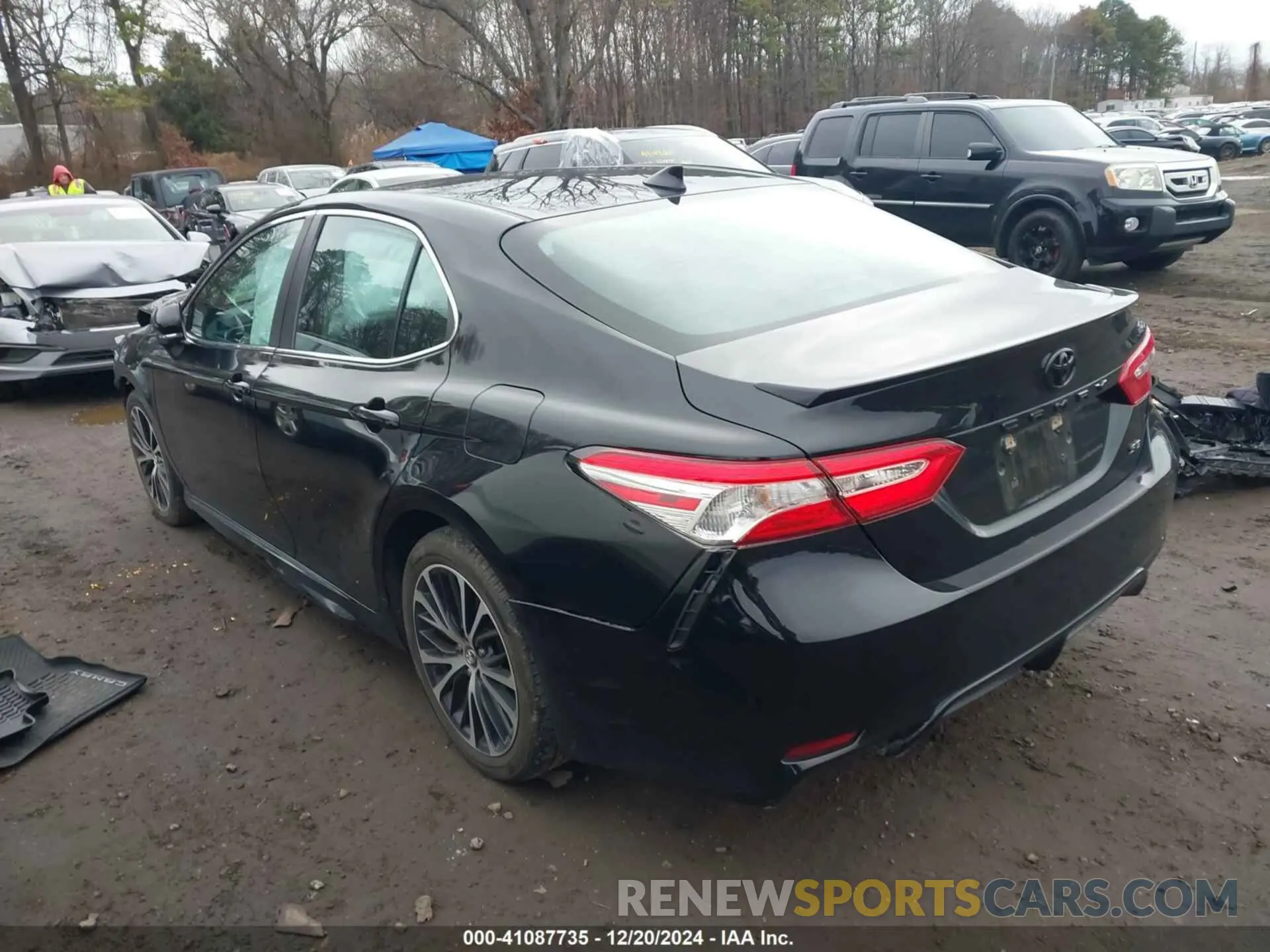 3 fotografías del automóvil dañado 4T1M11AK0LU937508 TOYOTA CAMRY 2020