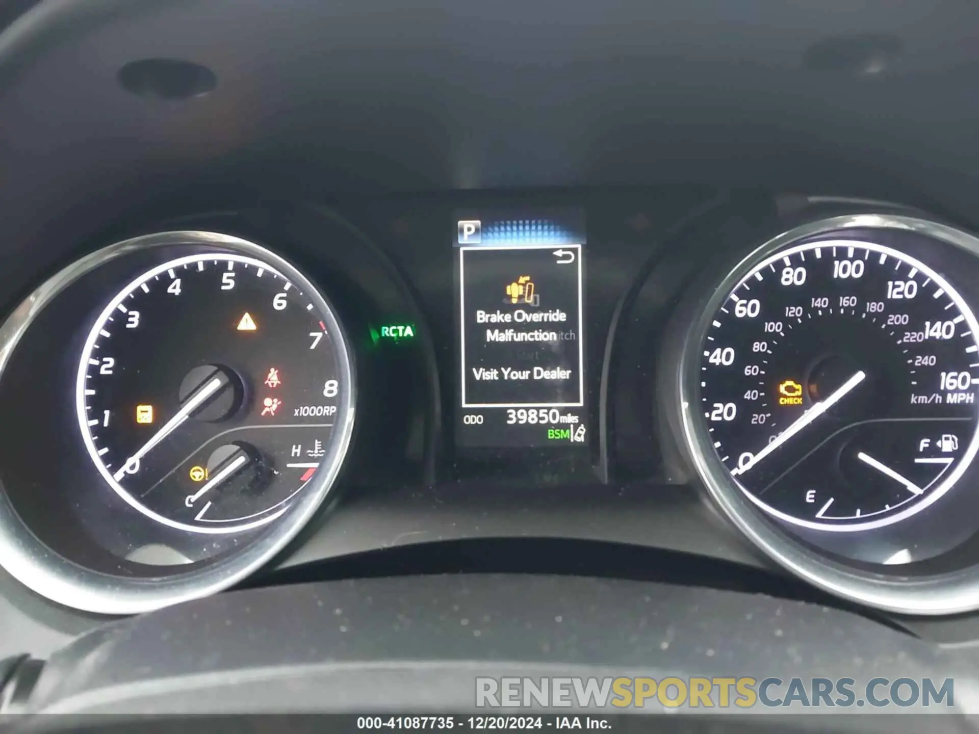 7 fotografías del automóvil dañado 4T1M11AK0LU937508 TOYOTA CAMRY 2020