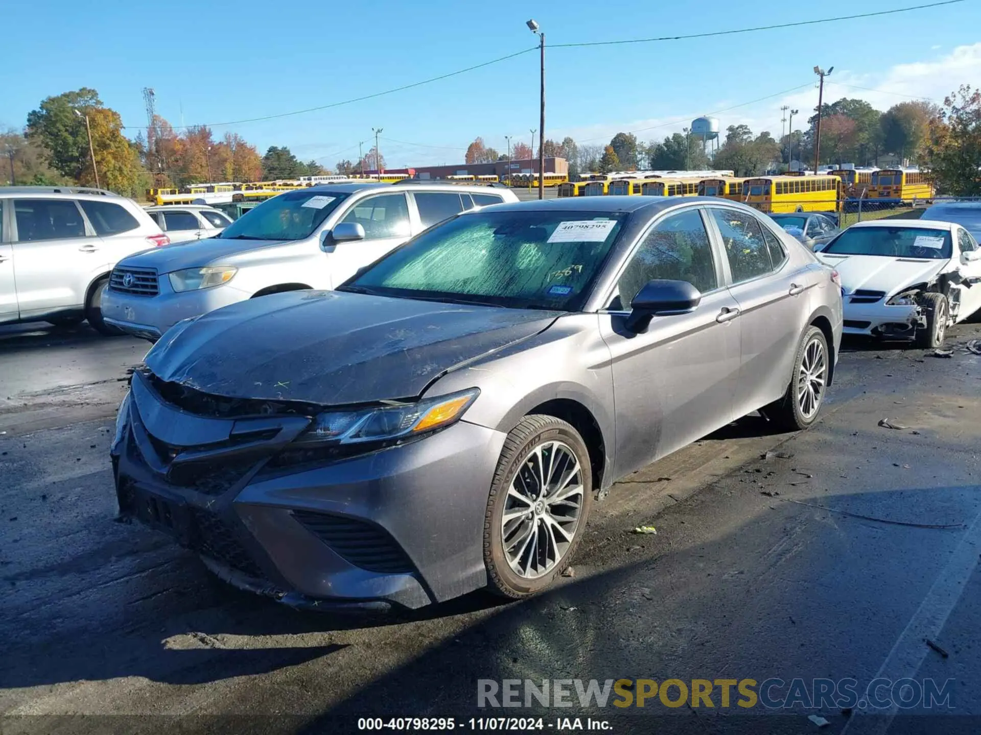2 fotografías del automóvil dañado 4T1M11AK0LU951389 TOYOTA CAMRY 2020