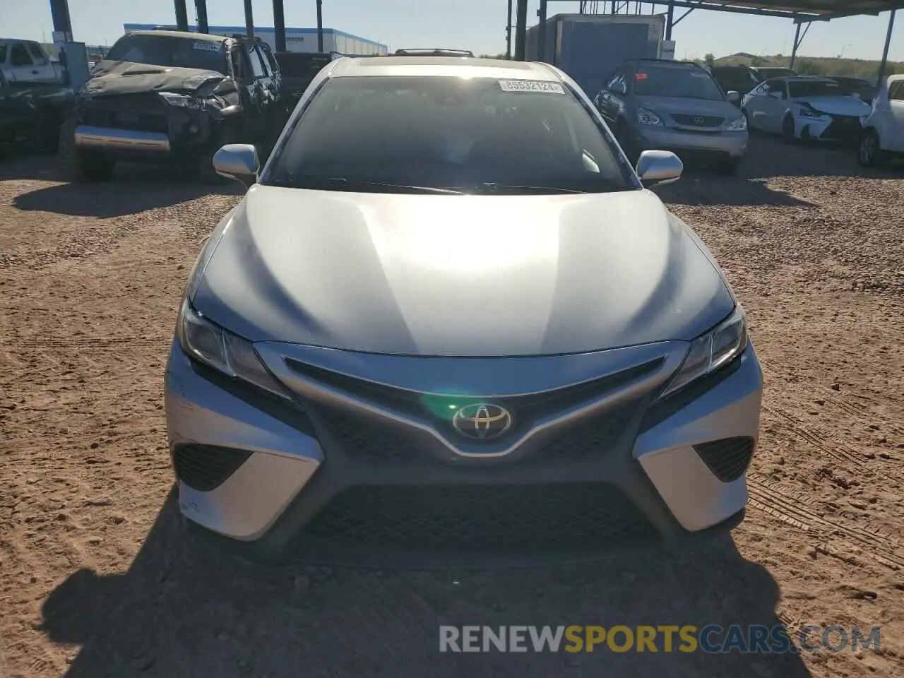 5 fotografías del automóvil dañado 4T1M11AK1LU927313 TOYOTA CAMRY 2020