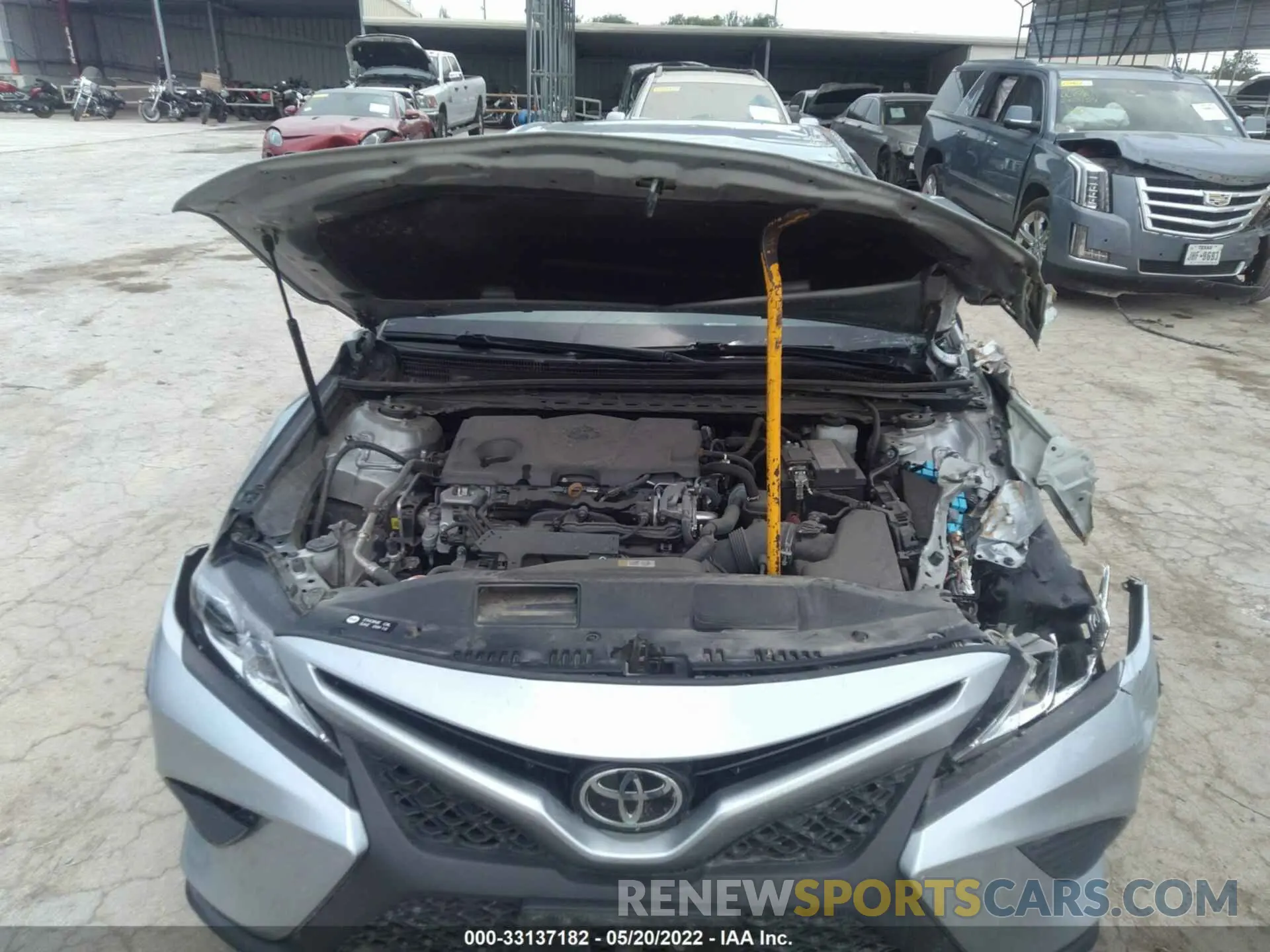 10 fotografías del automóvil dañado 4T1M11AK3LU348632 TOYOTA CAMRY 2020