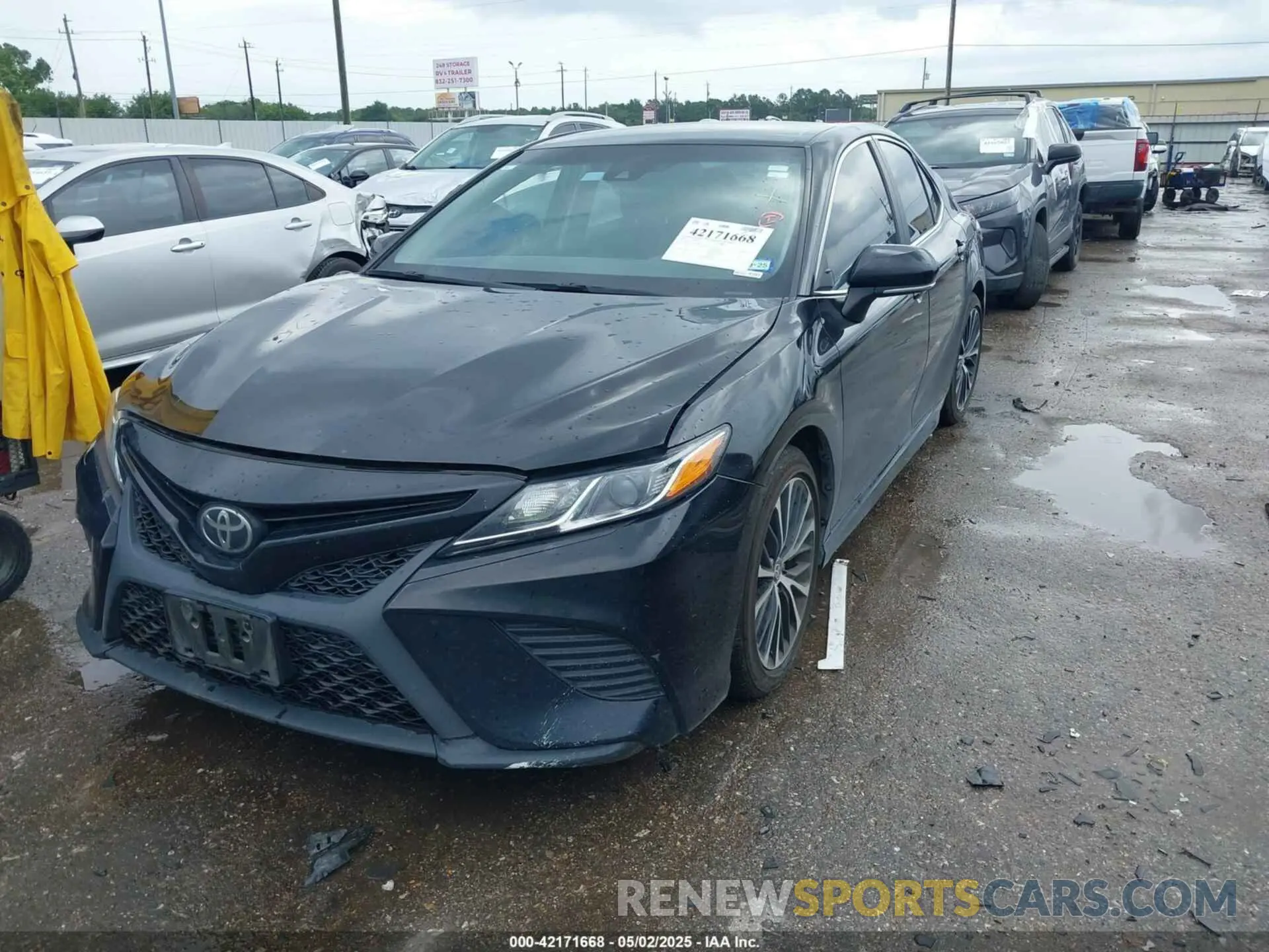 2 fotografías del automóvil dañado 4T1M11AK3LU390850 TOYOTA CAMRY 2020