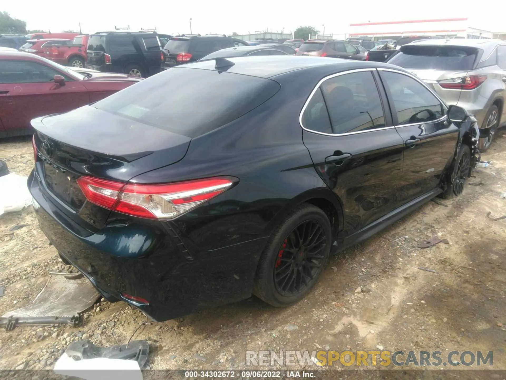 4 fotografías del automóvil dañado 4T1M11AK3LU882634 TOYOTA CAMRY 2020