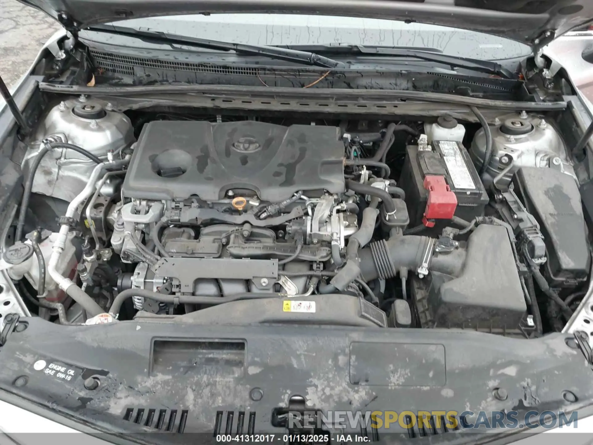 10 fotografías del automóvil dañado 4T1M11AK3LU895500 TOYOTA CAMRY 2020