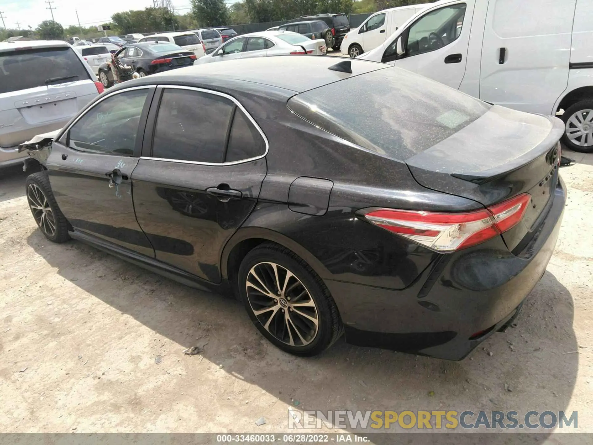 3 fotografías del automóvil dañado 4T1M11AK3LU902655 TOYOTA CAMRY 2020