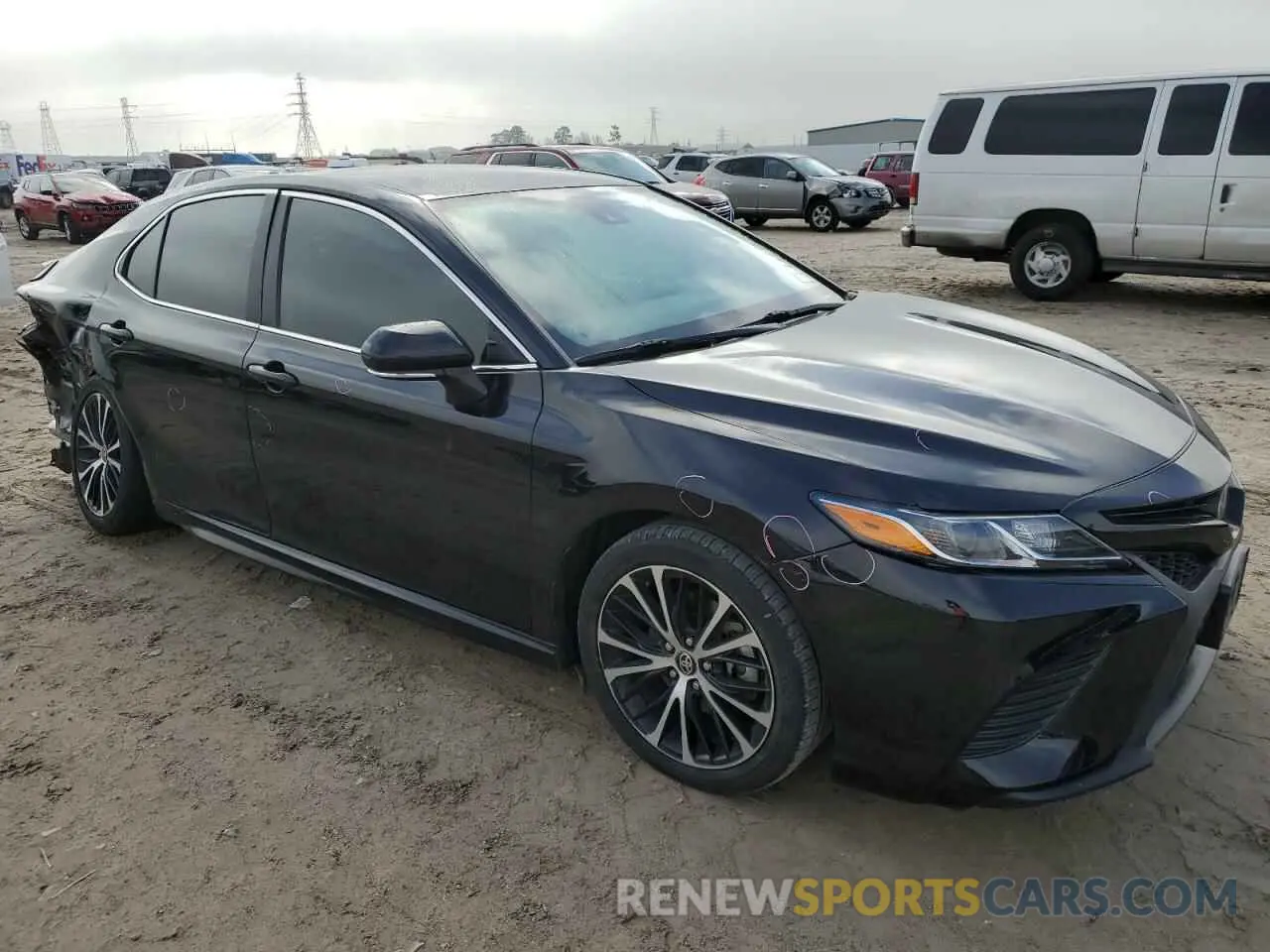 4 fotografías del automóvil dañado 4T1M11AK3LU988985 TOYOTA CAMRY 2020