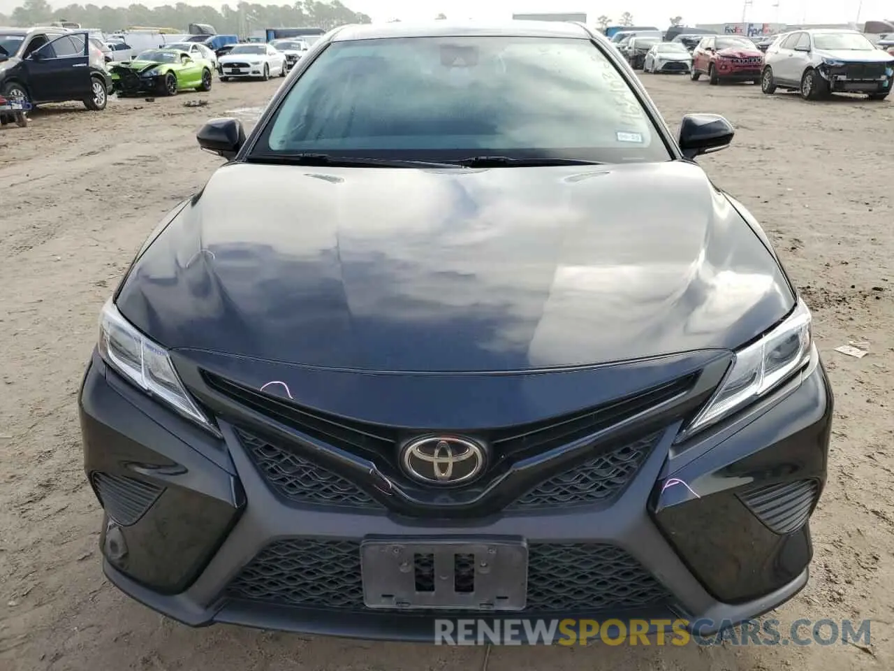 5 fotografías del automóvil dañado 4T1M11AK3LU988985 TOYOTA CAMRY 2020