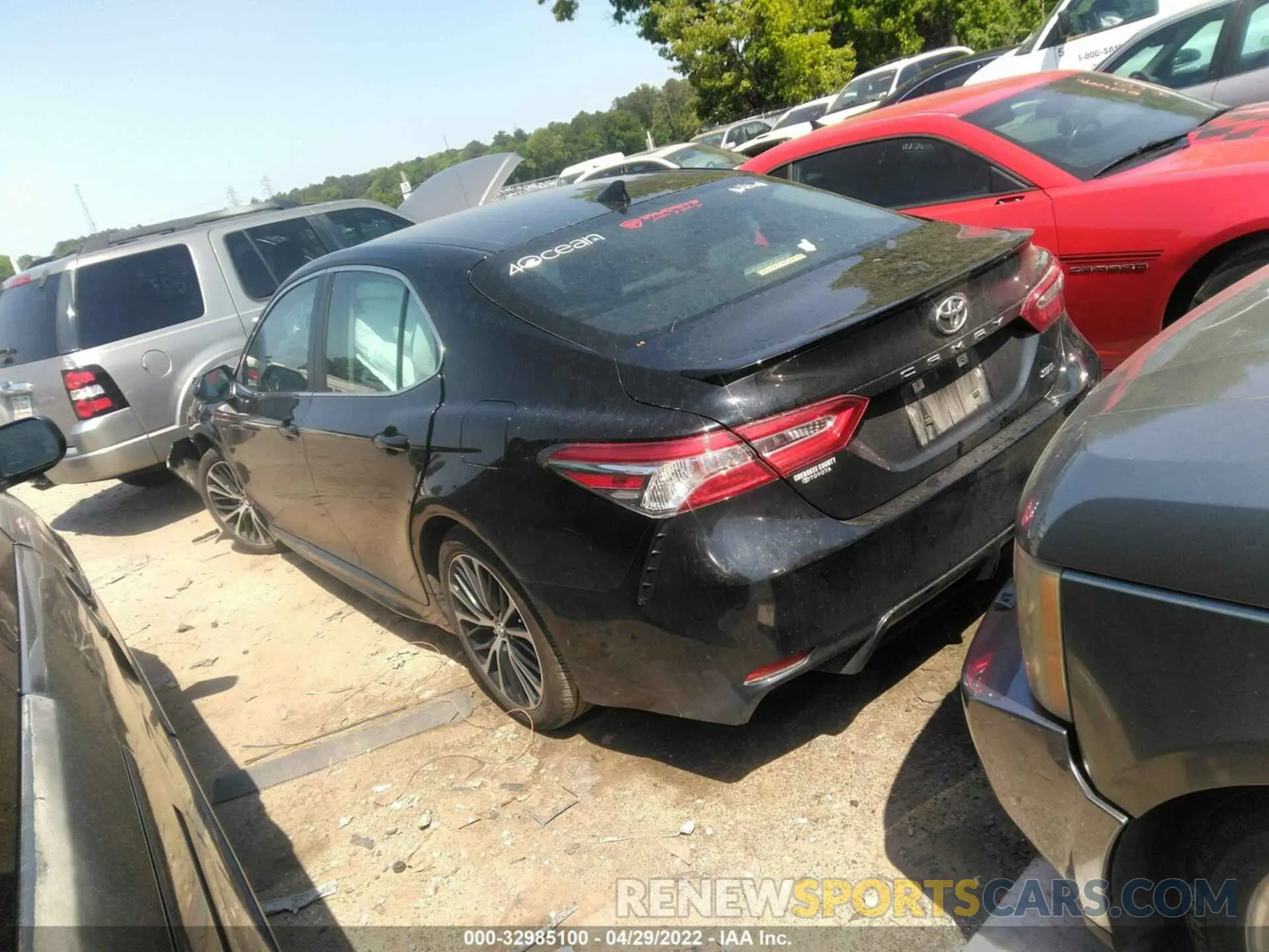 3 fotografías del automóvil dañado 4T1M11AK4LU875403 TOYOTA CAMRY 2020