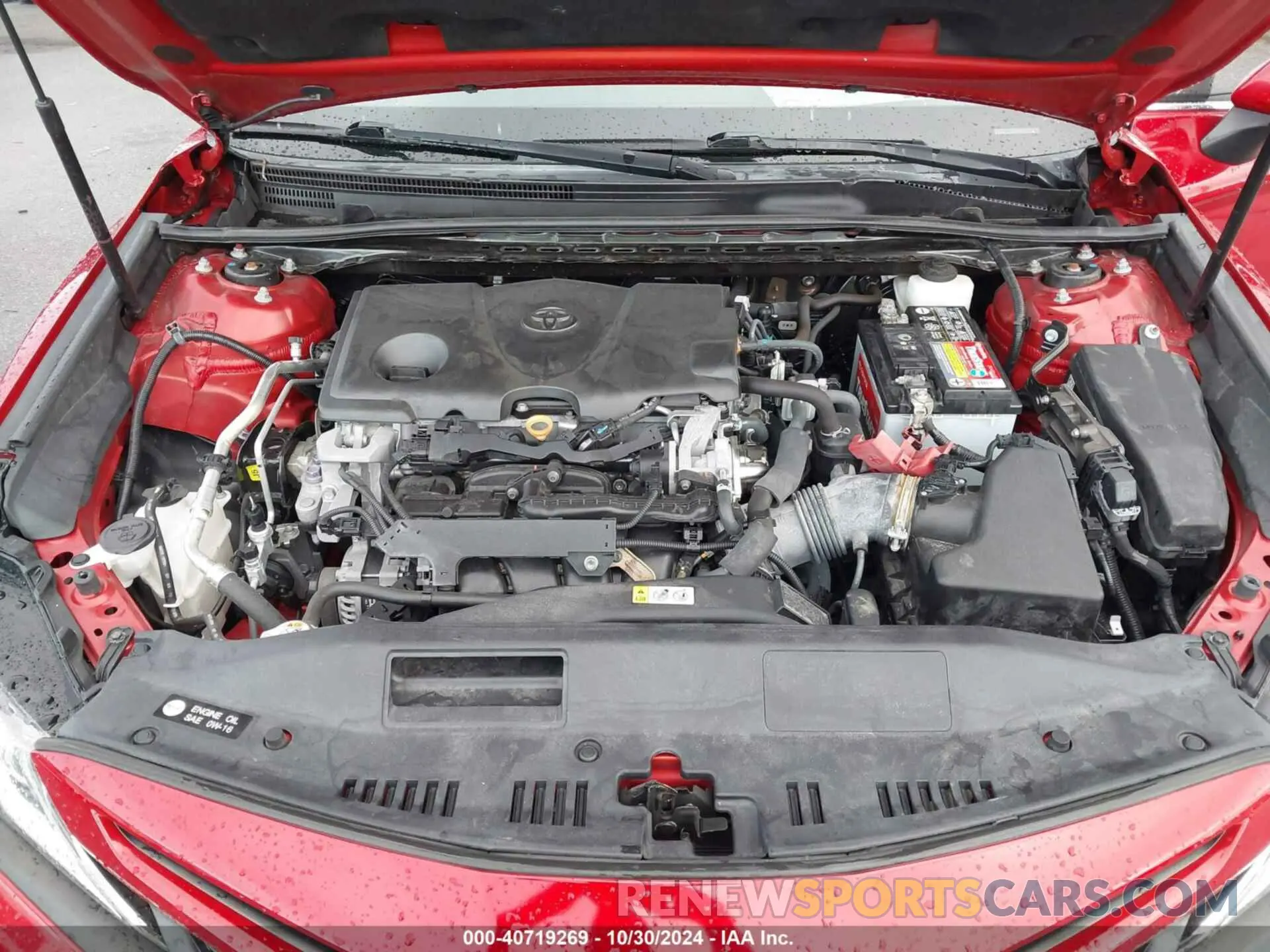 10 fotografías del automóvil dañado 4T1M11AK5LU309444 TOYOTA CAMRY 2020