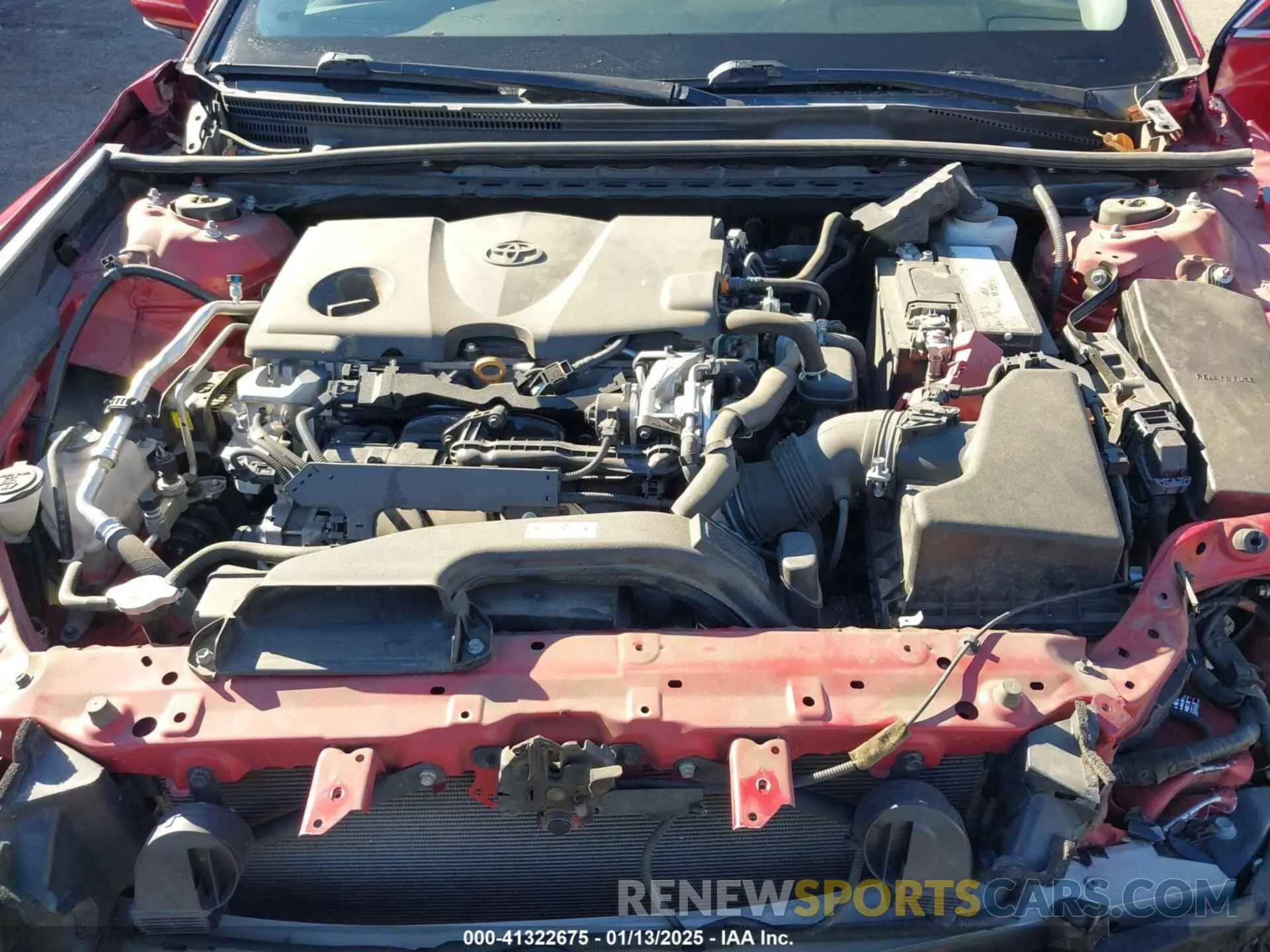 10 fotografías del automóvil dañado 4T1M11AK5LU379414 TOYOTA CAMRY 2020