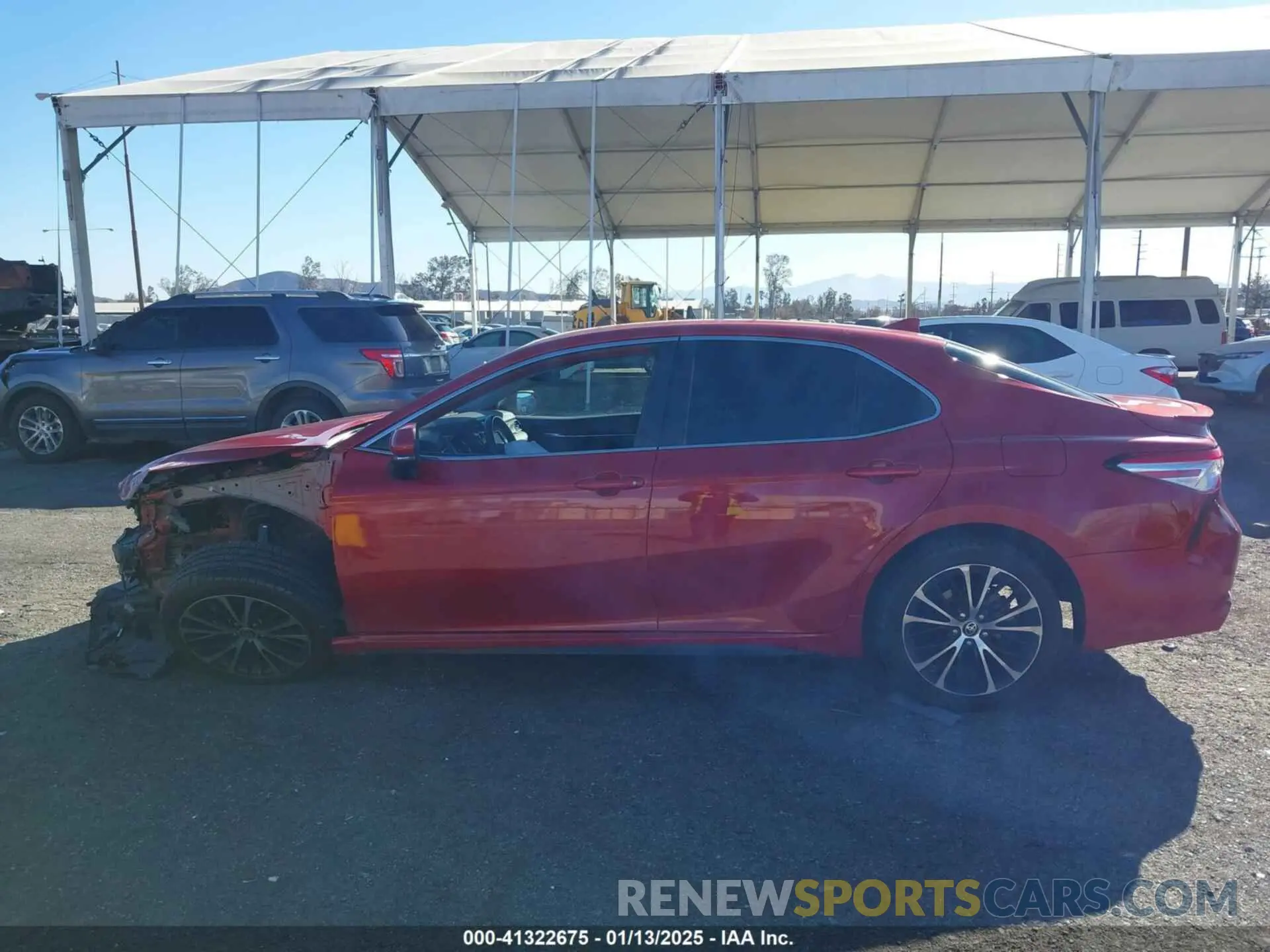 15 fotografías del automóvil dañado 4T1M11AK5LU379414 TOYOTA CAMRY 2020
