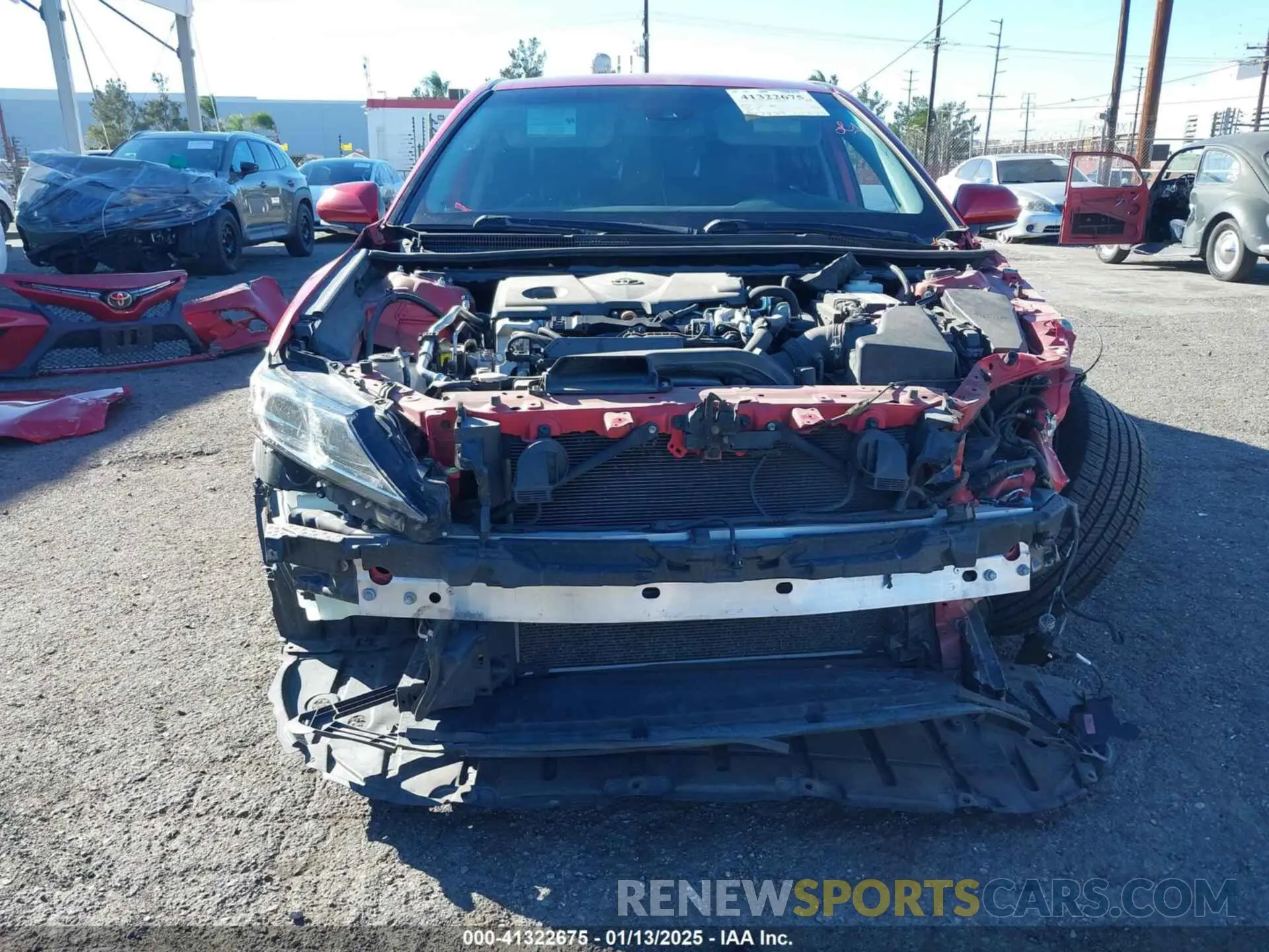 6 fotografías del automóvil dañado 4T1M11AK5LU379414 TOYOTA CAMRY 2020