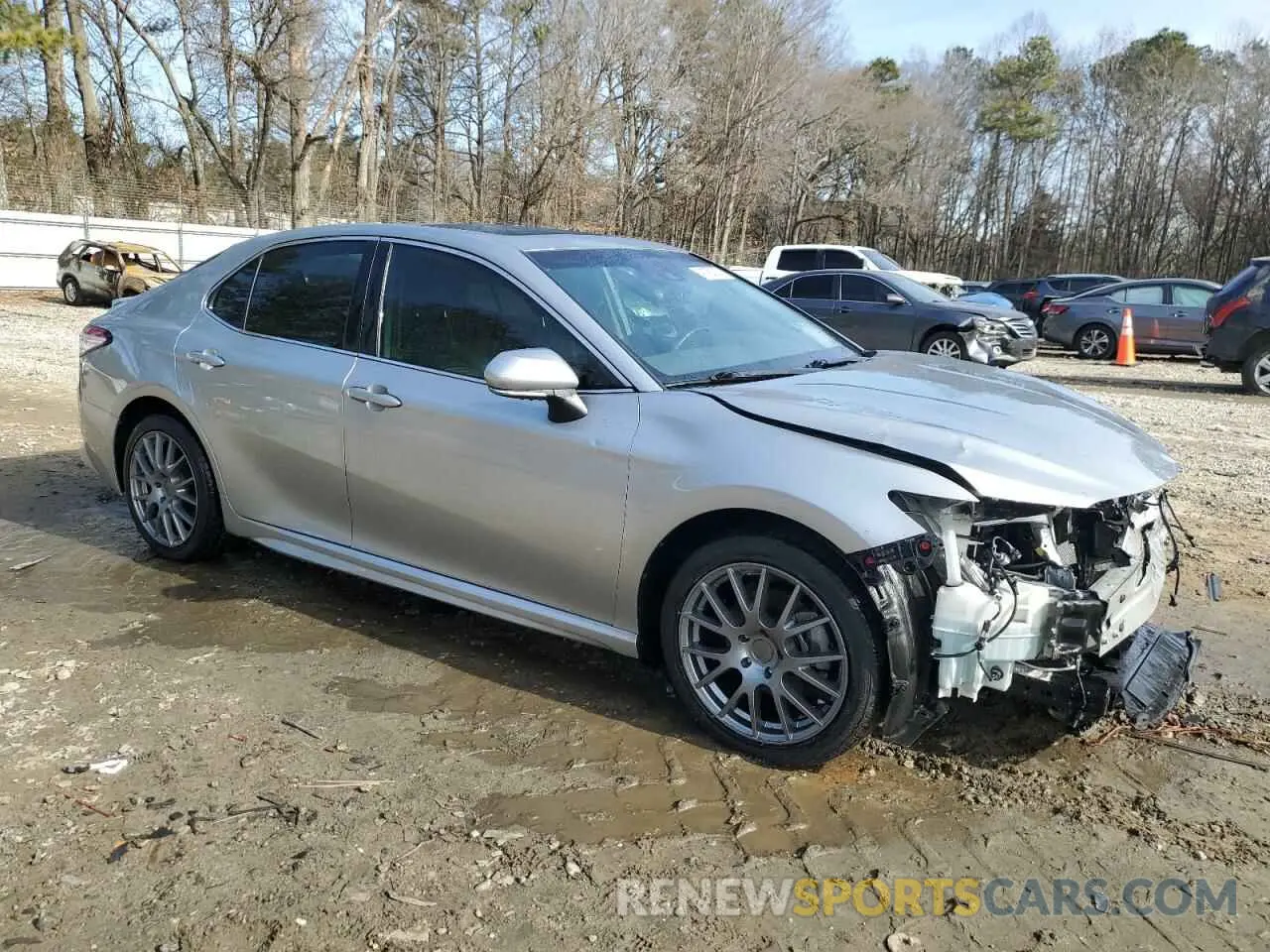 4 fotografías del automóvil dañado 4T1M11AK5LU906206 TOYOTA CAMRY 2020