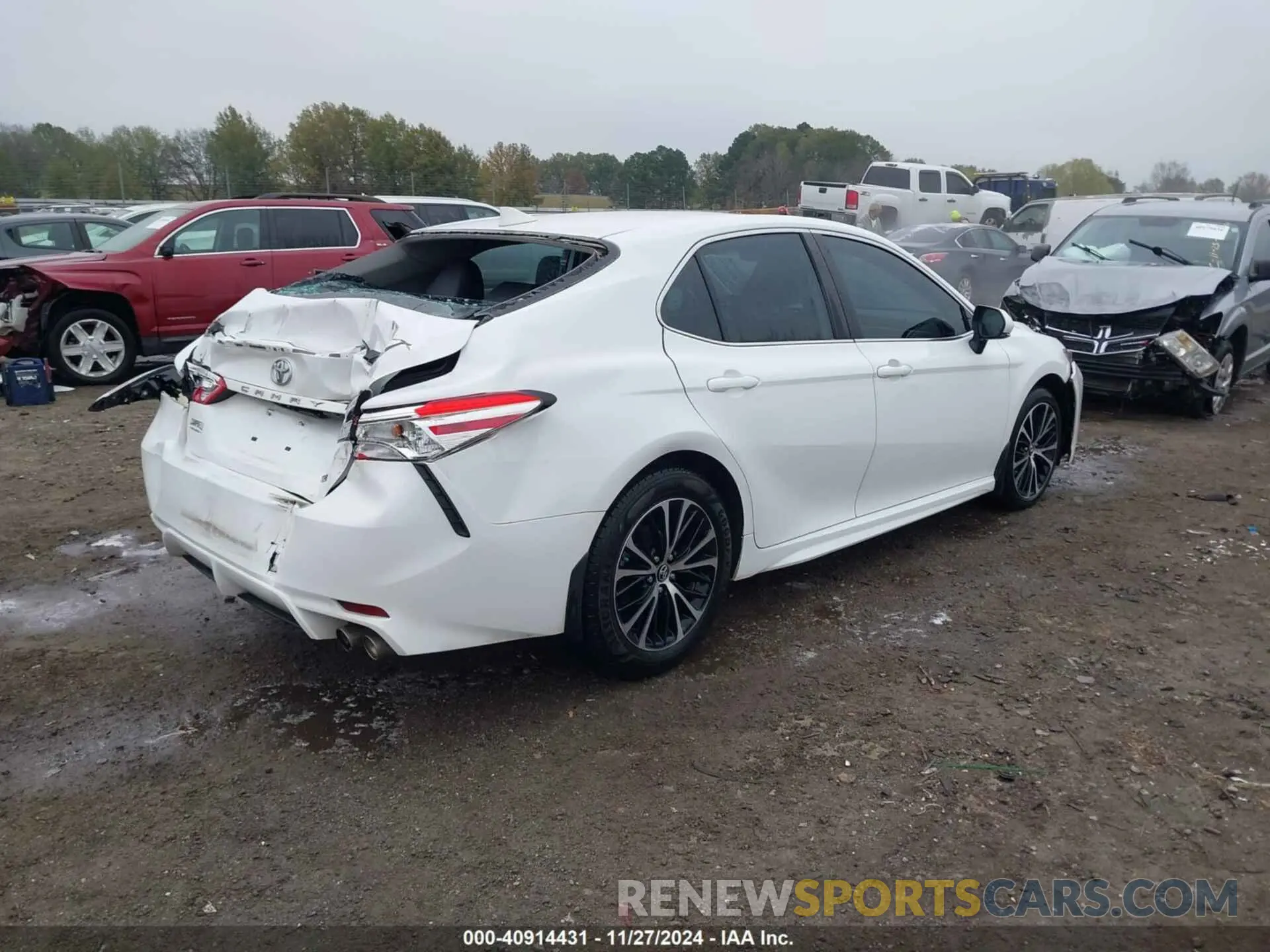4 fotografías del automóvil dañado 4T1M11AK6LU871224 TOYOTA CAMRY 2020