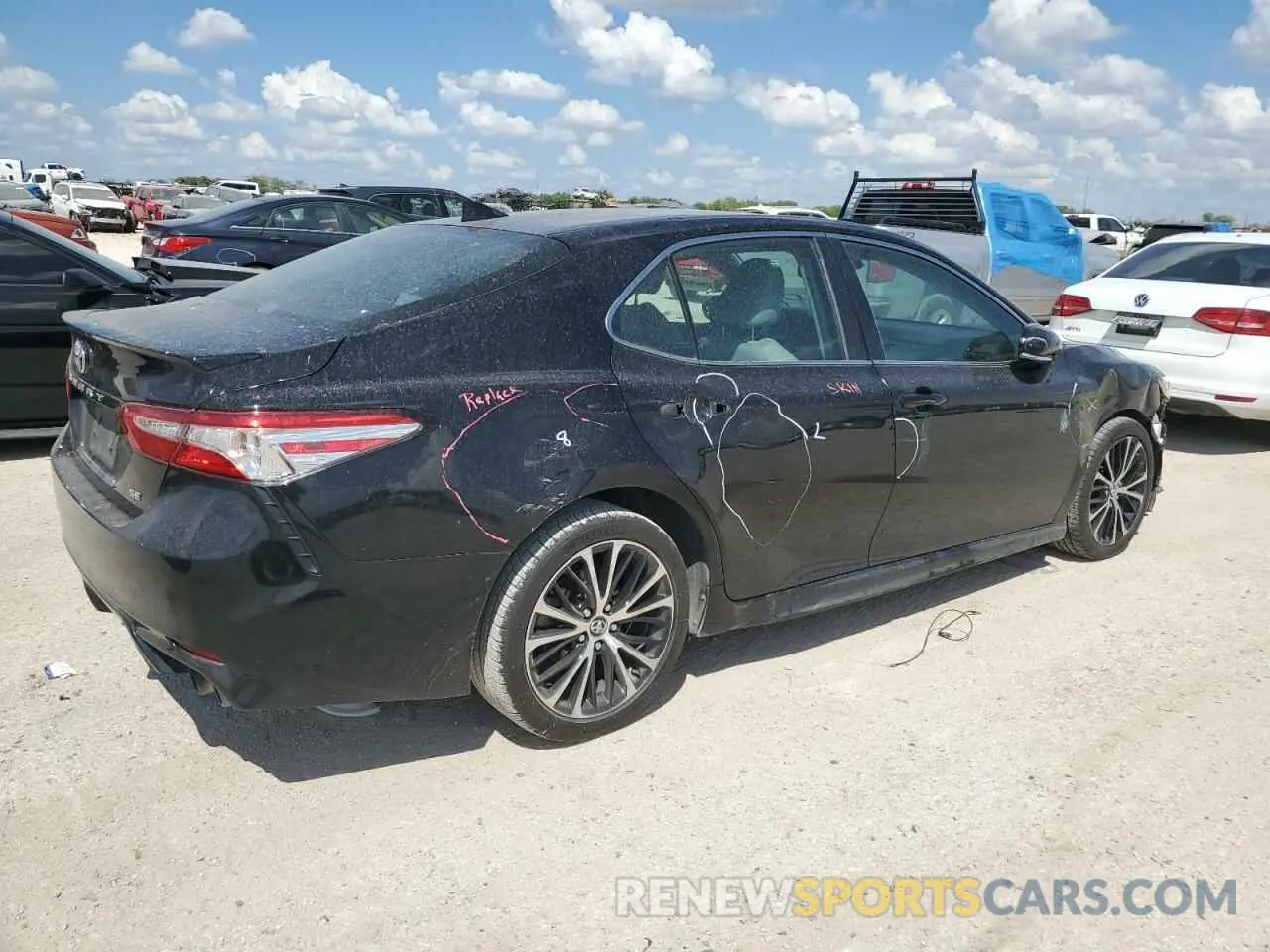 3 fotografías del automóvil dañado 4T1M11AK6LU883261 TOYOTA CAMRY 2020