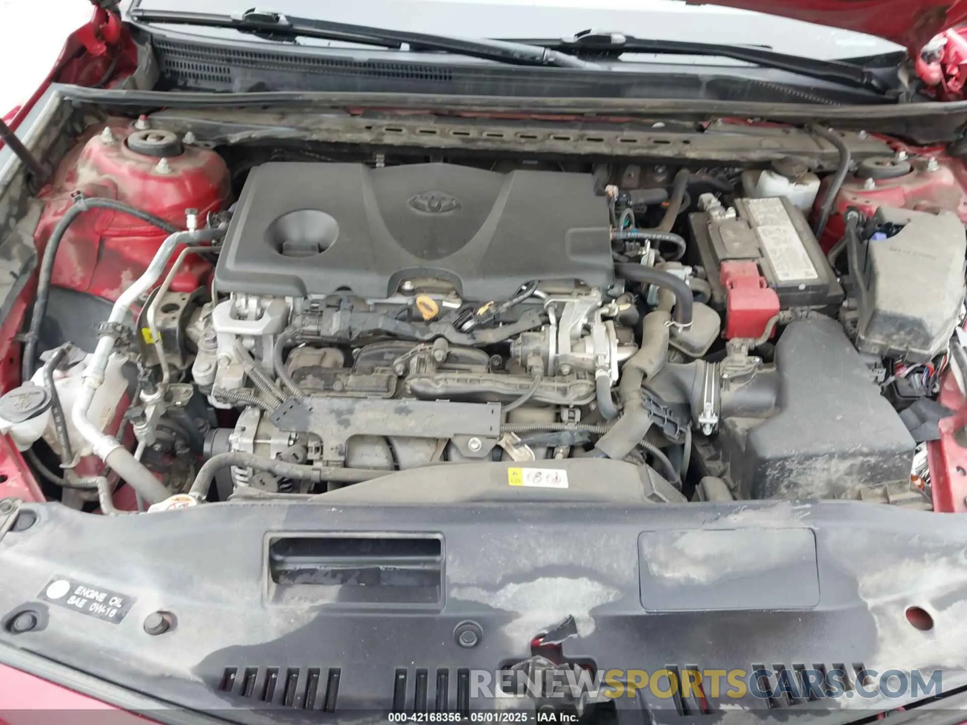 10 fotografías del automóvil dañado 4T1M11AK7LU382296 TOYOTA CAMRY 2020