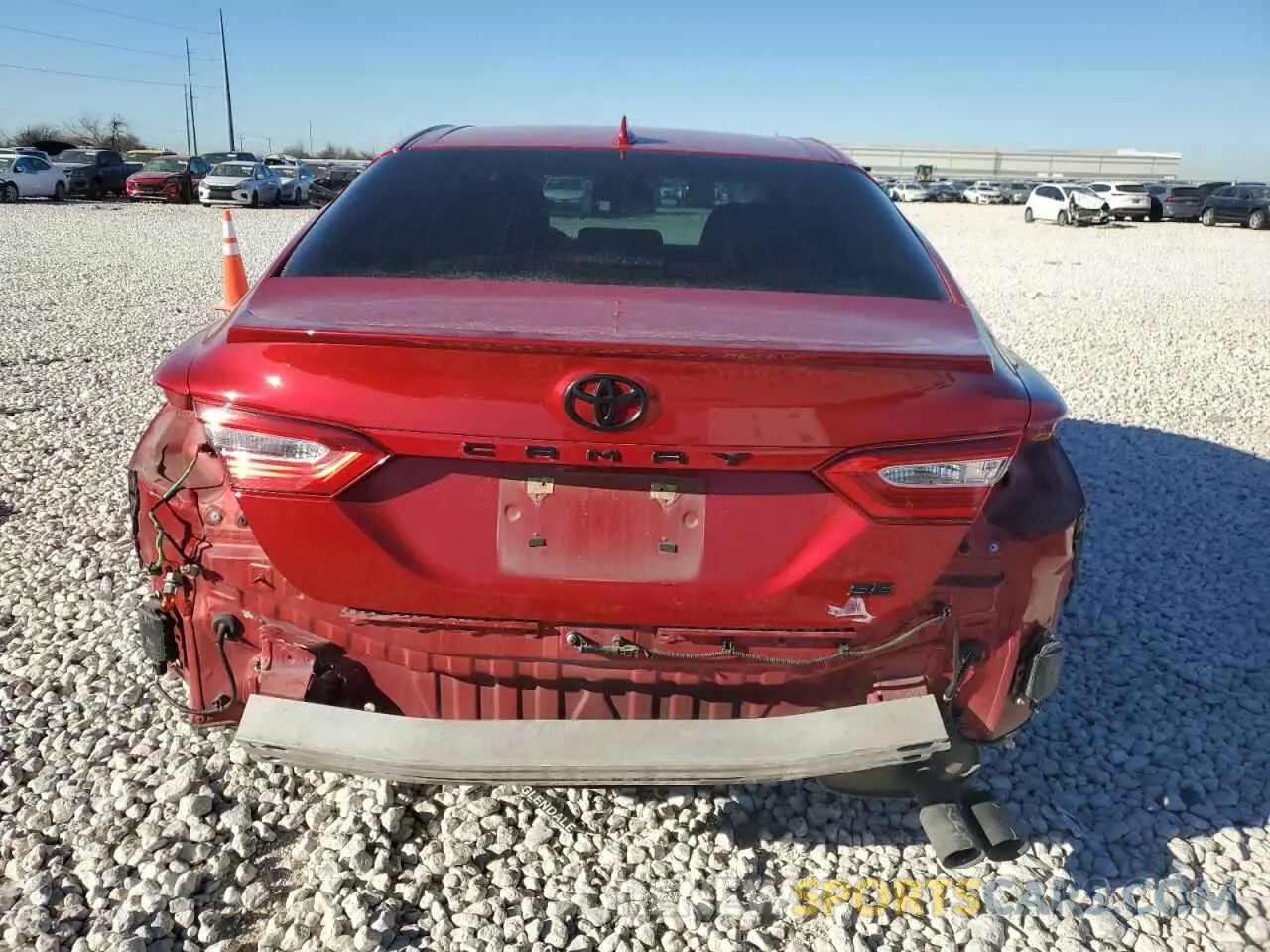 6 fotografías del automóvil dañado 4T1M11AK7LU384937 TOYOTA CAMRY 2020