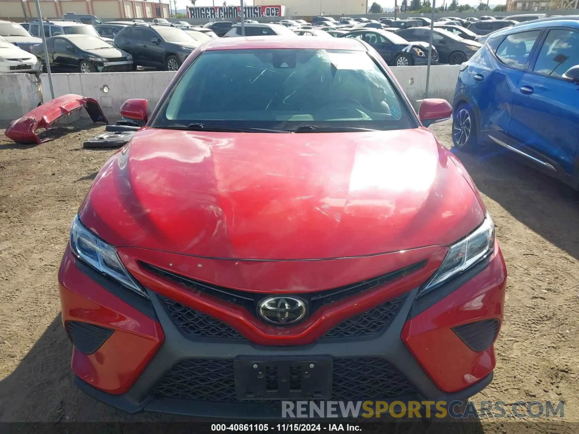 13 fotografías del automóvil dañado 4T1M11AK7LU396358 TOYOTA CAMRY 2020