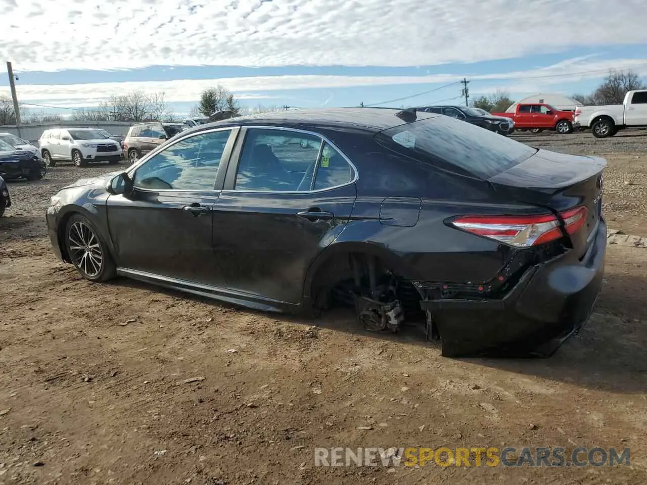 2 fotografías del automóvil dañado 4T1M11AK7LU868140 TOYOTA CAMRY 2020
