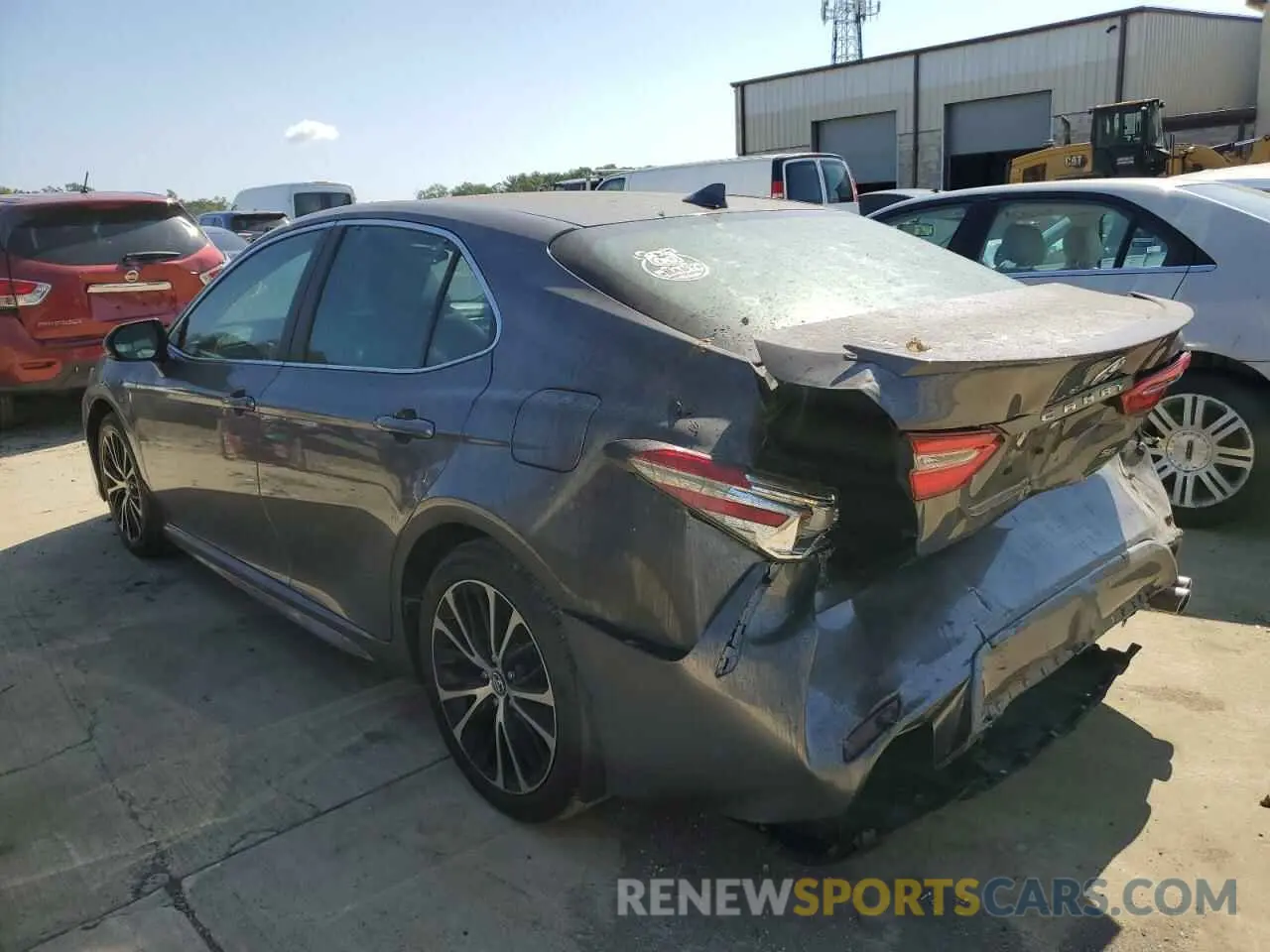 3 fotografías del automóvil dañado 4T1M11AK7LU869689 TOYOTA CAMRY 2020