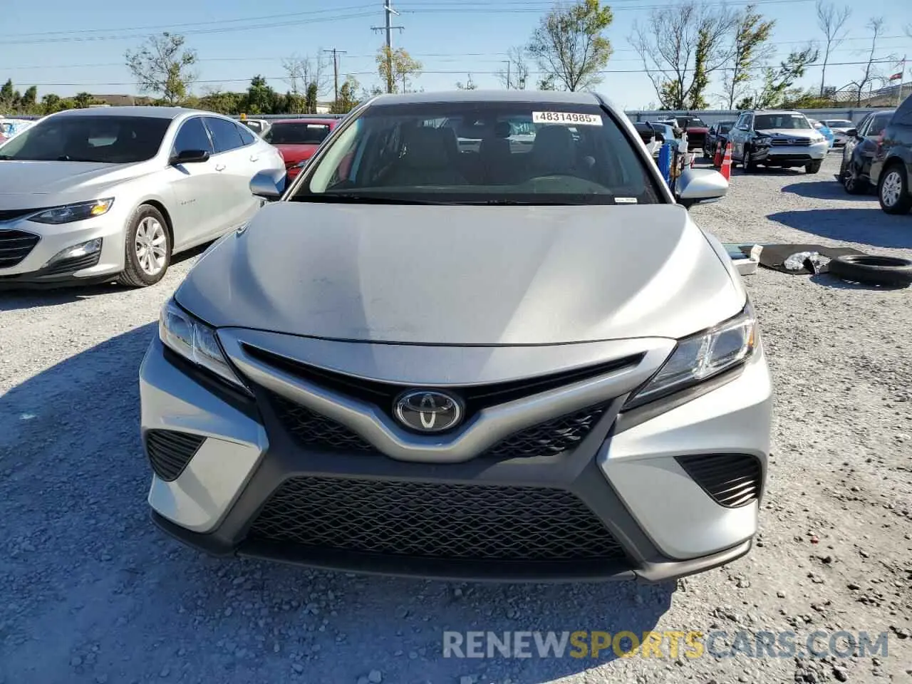 5 fotografías del automóvil dañado 4T1M11AK7LU876478 TOYOTA CAMRY 2020