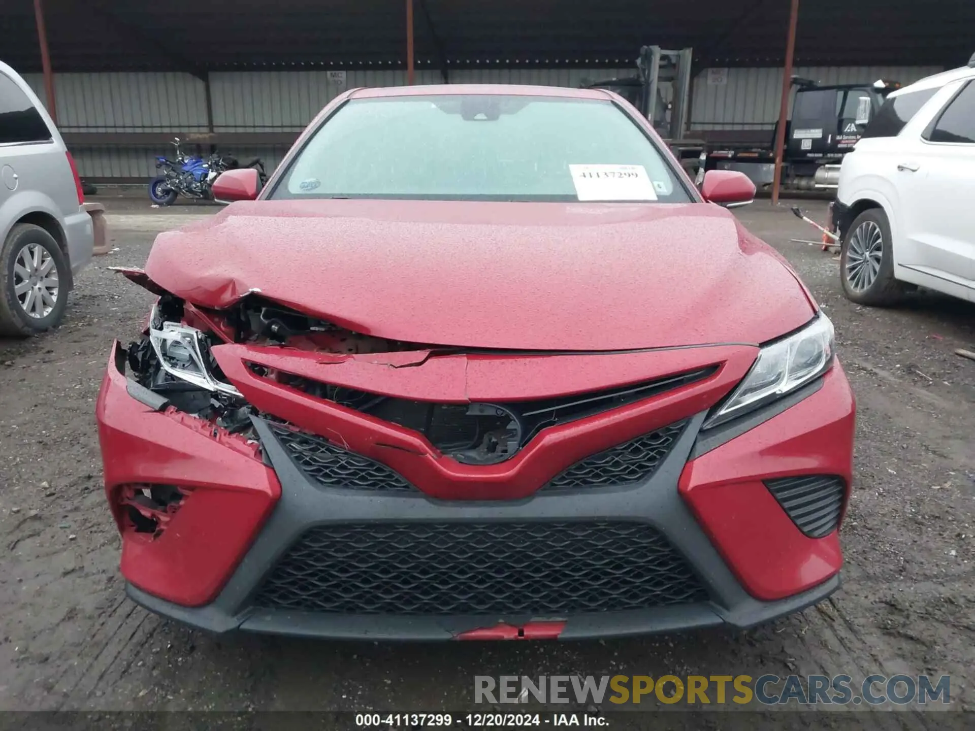 12 fotografías del automóvil dañado 4T1M11AK8LU307493 TOYOTA CAMRY 2020